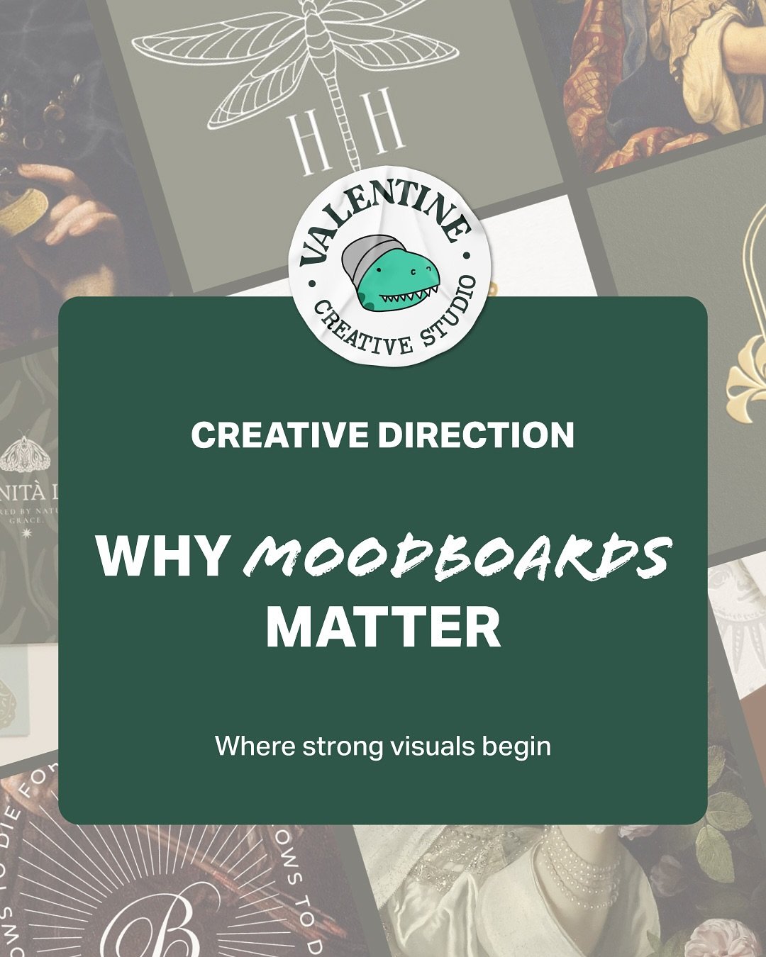 Hello you all! 👋 
Today we talk moodboard and why the are essential in the early stage of creating your logo and visual identity. 
They might look simple, but they&rsquo;re a powerful tool to set the tone, style, and feel.
They help translate ideas 