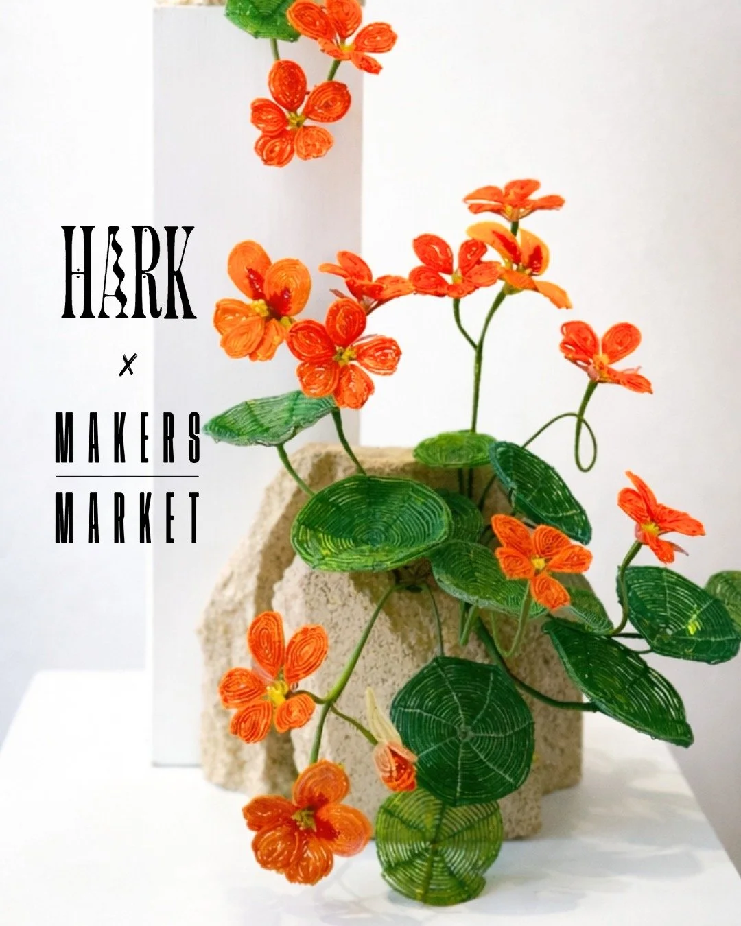 I'm so pleased to be showing my beaded botanicals at Makers Market Edition 2.0, held at Good Form Gallery in Auckland on March 28 + 29.

86 Newton Road,
Eden Terrace,
Auckland.
28 + 29 March, 10 - 3.

www.makers-market.co.nz

@makersmarketevent
@good