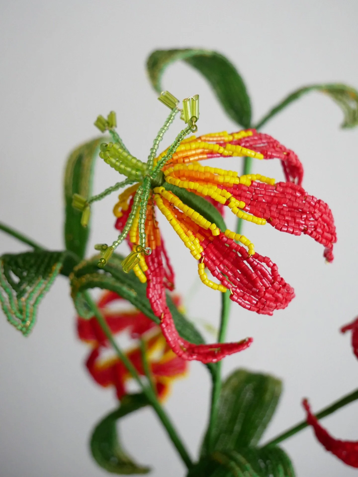 Gloriosa, one bunch only, available at @makersmarketevent this weekend.

Makers Market
@goodform_design 
86 Newton Road
Eden Terrace
Auckland 

Saturday + Sunday
10 - 3

❤️