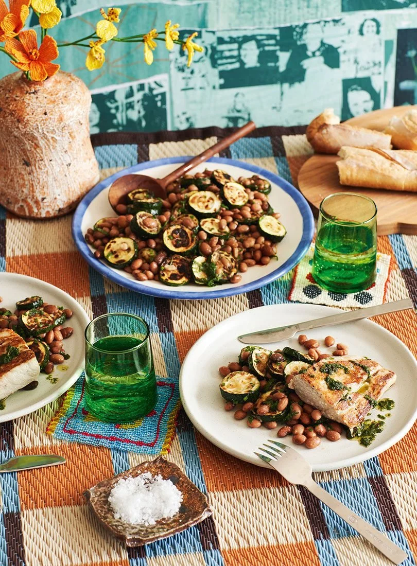 Cuisine-Magazine-Ginny-Grant-Recipe-Zucchini-and-borlotti-bean-salad-with-preserved-lemon-dressing.jpg