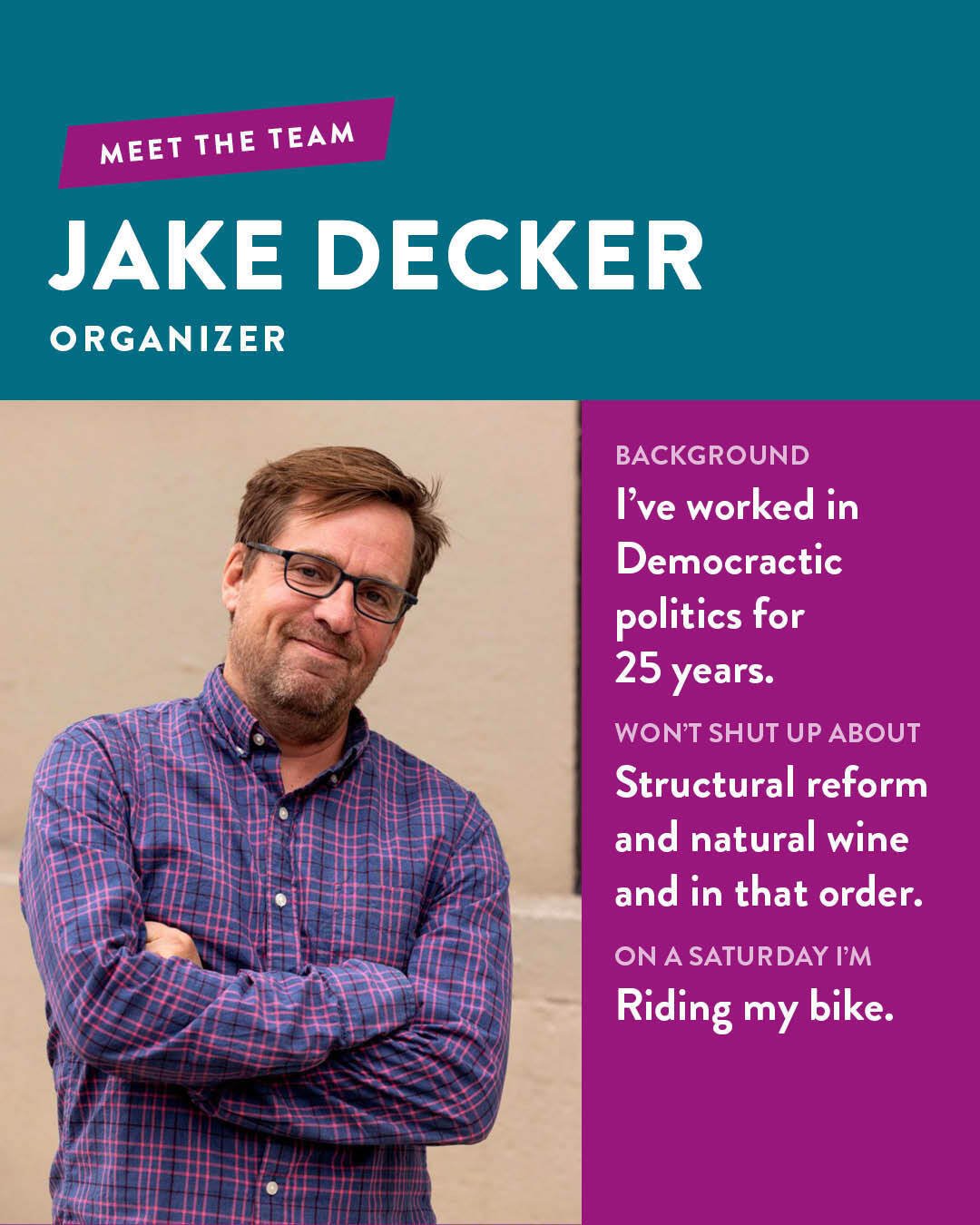 Jake organizes more than our local grassroots community&mdash;he&rsquo;s also pretty great at organizing bike rides to the best natural wine bars around the Bay.

#sf #sanfrancisco #sfpolitics