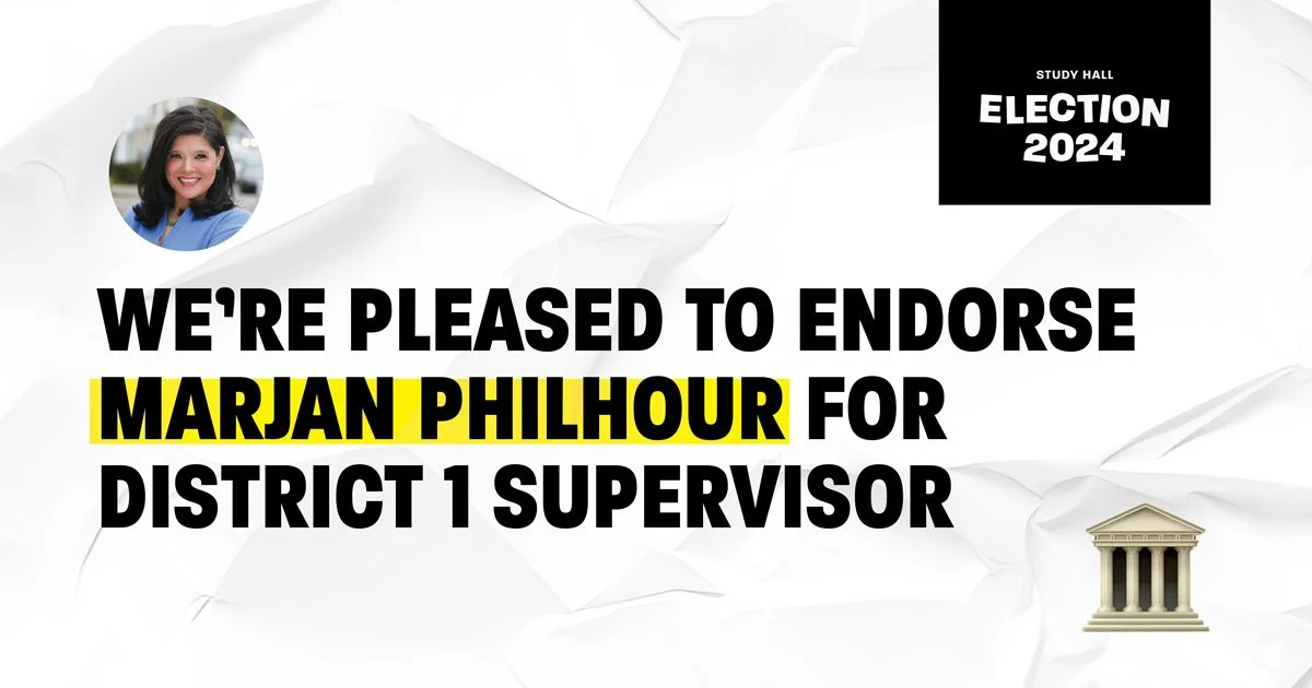 Marjan Philhour for District 1 Supervisor