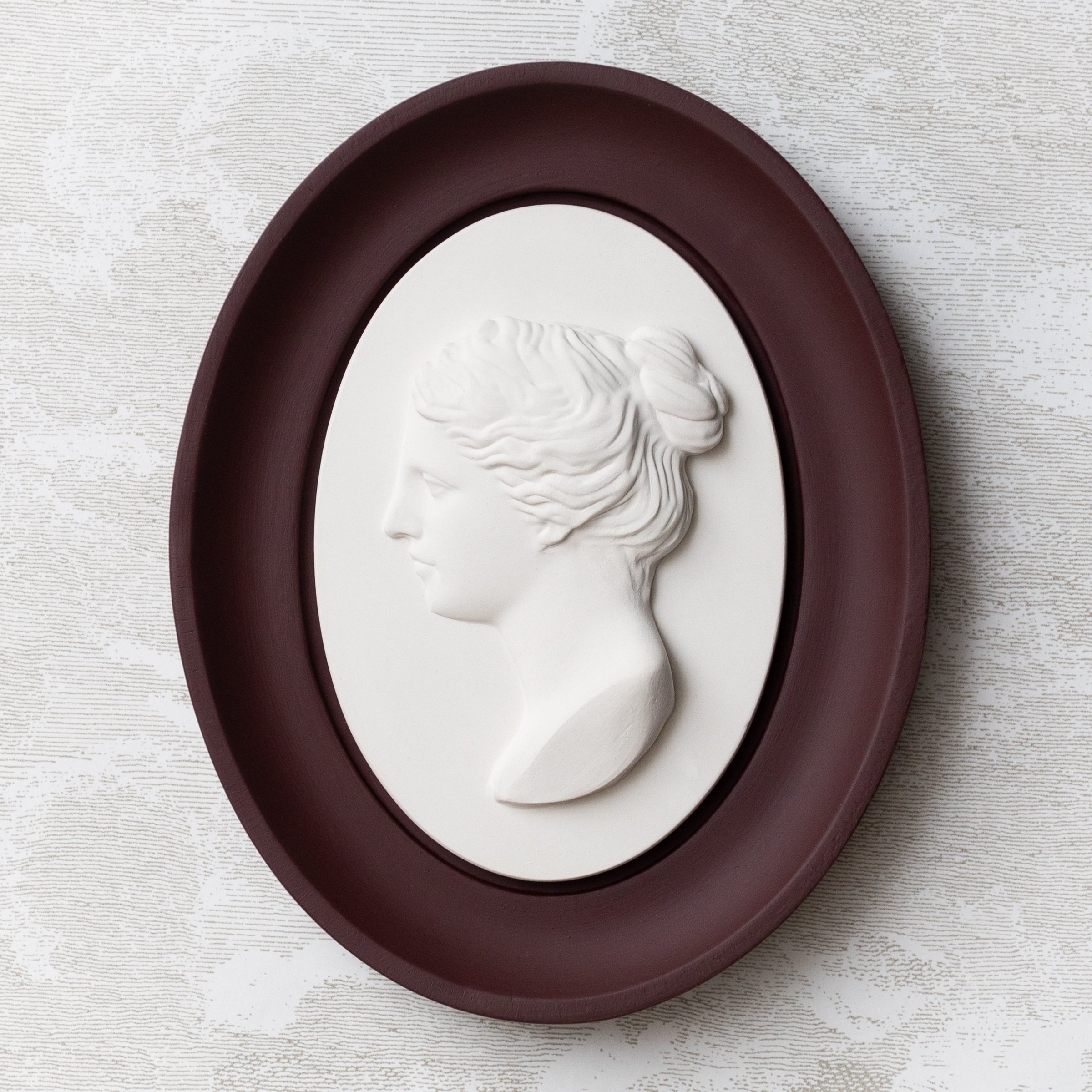 XL Oval Framed Intaglio