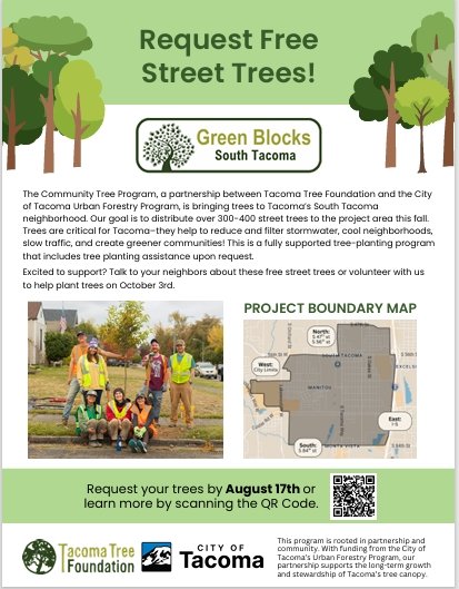 Green Blocks: South Tacoma Planting Event