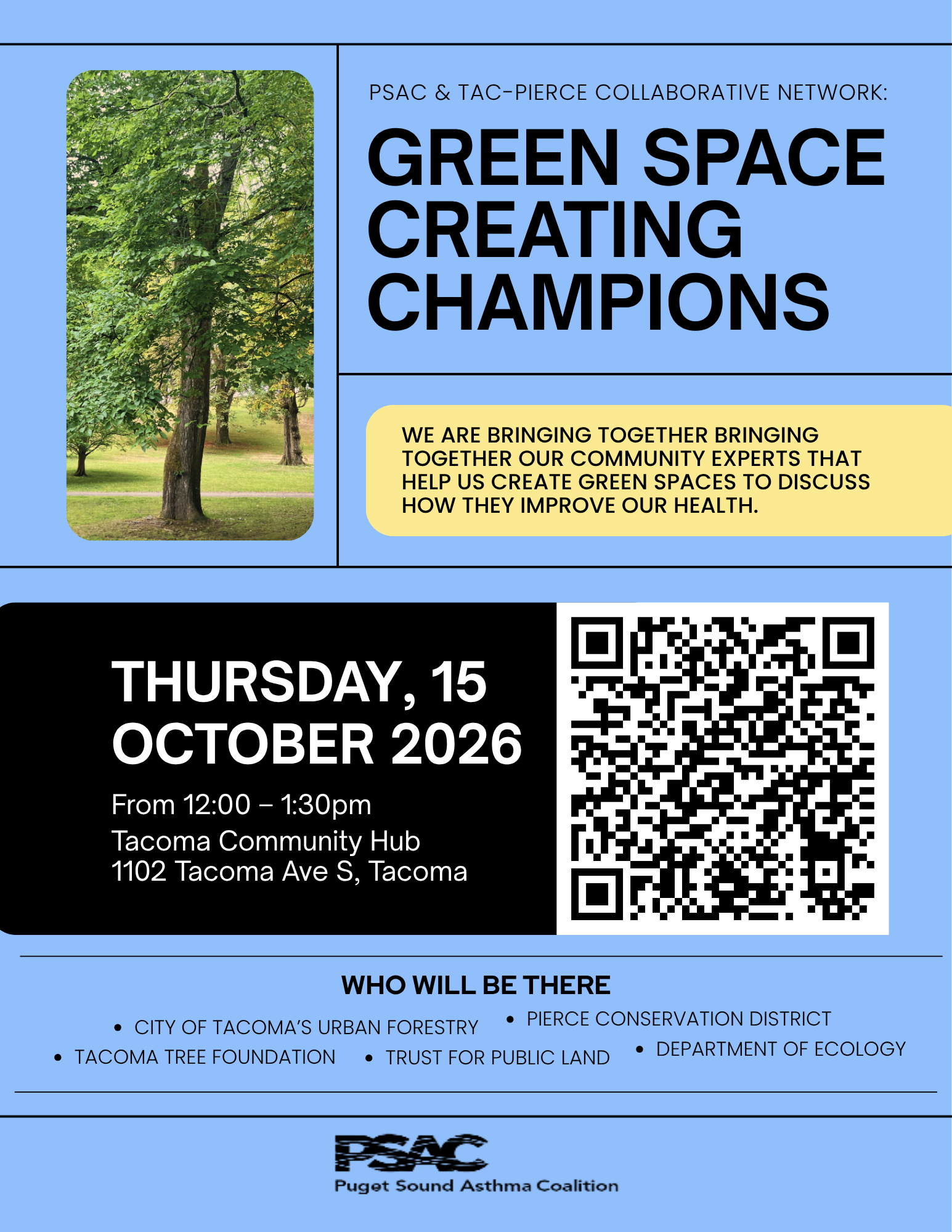 PSAC & Tac-Pierce Collaborative Network: Meet our Green Space Creating Champions!