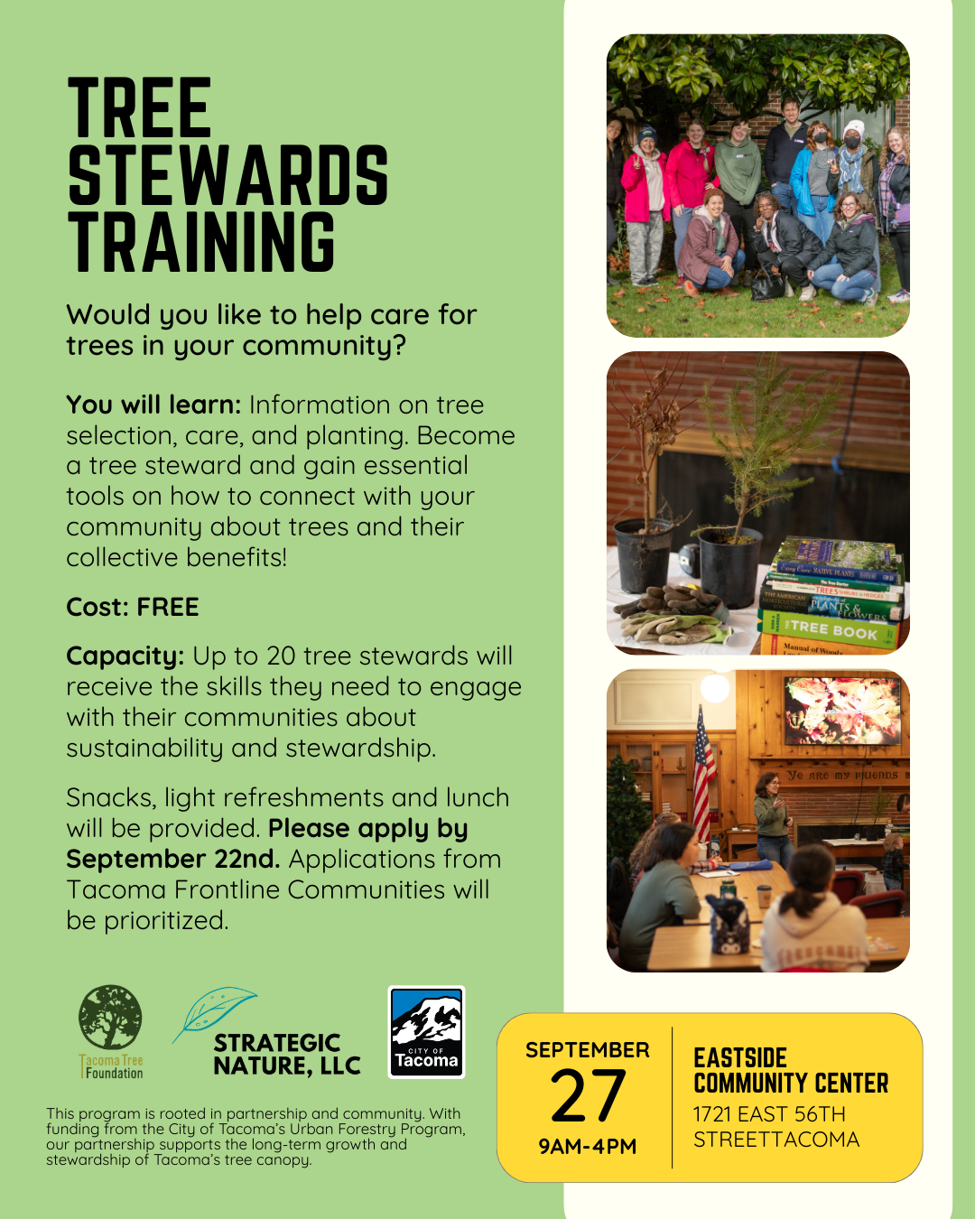 Tree Stewards Training