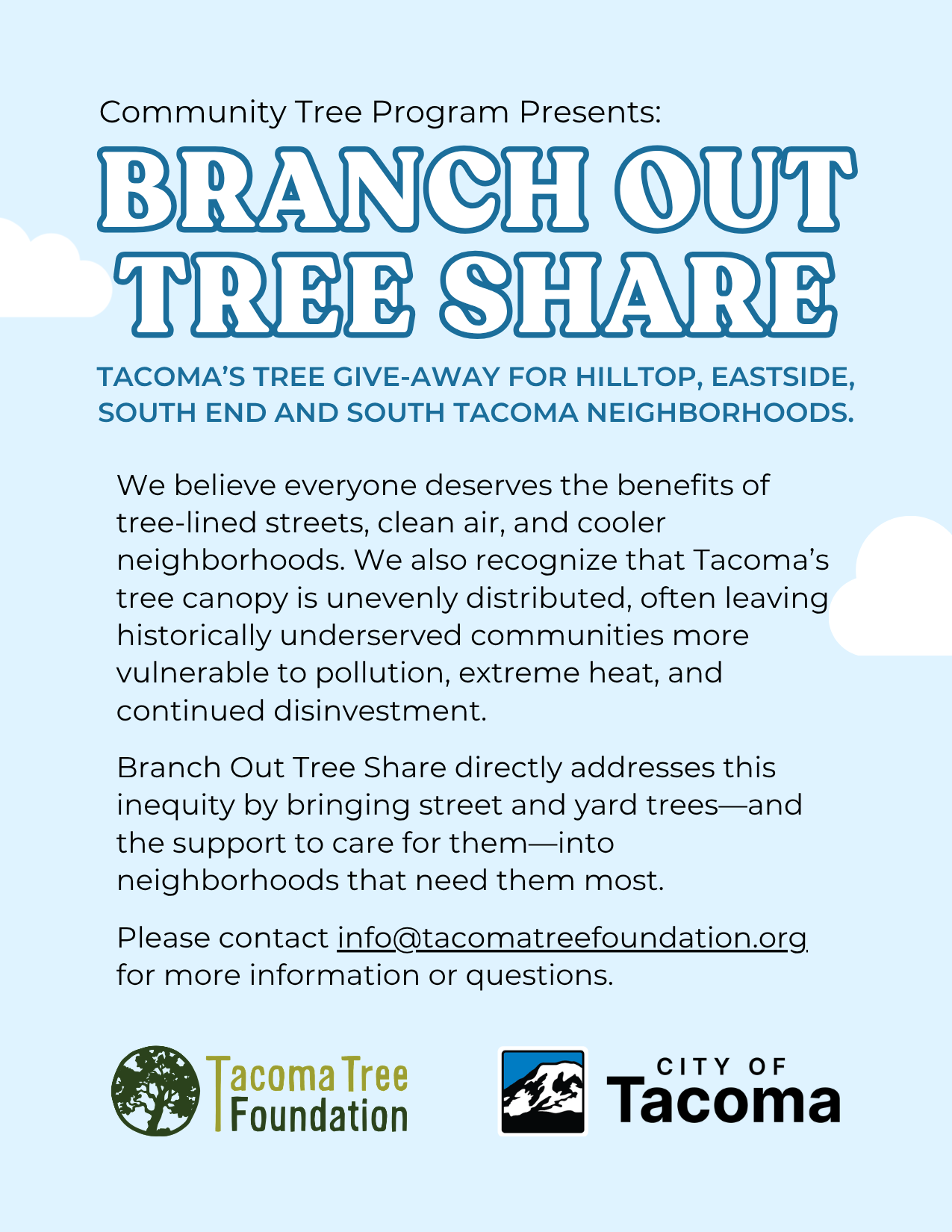 Branch Out: Tree Share and Planting Event