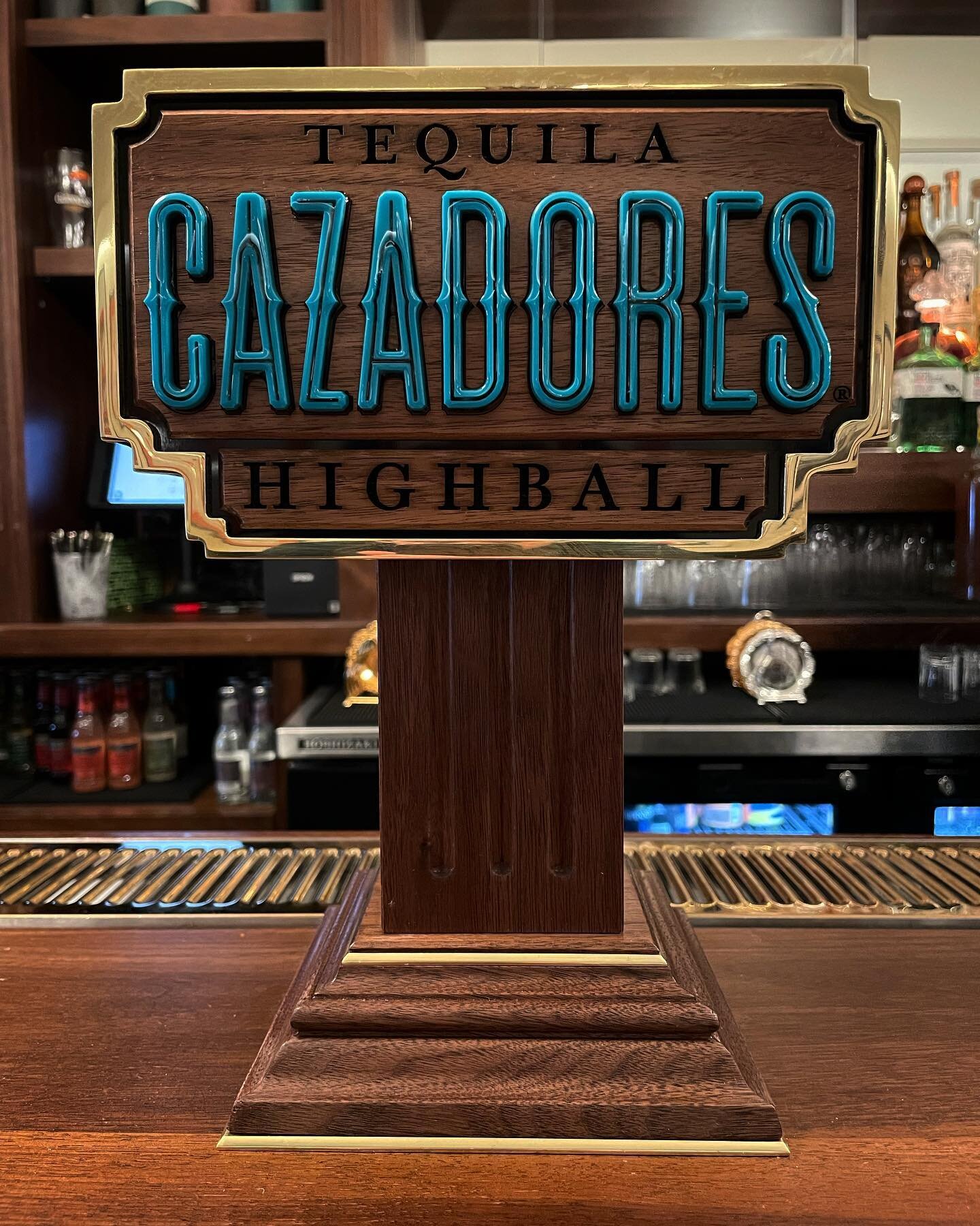 NYC&rsquo;s FIRST TEQUILA HIGHBALL MACHINE 

Friday&rsquo;s are all about our &ldquo;Hyped Up Highballs&rdquo; with @tequilacazadores