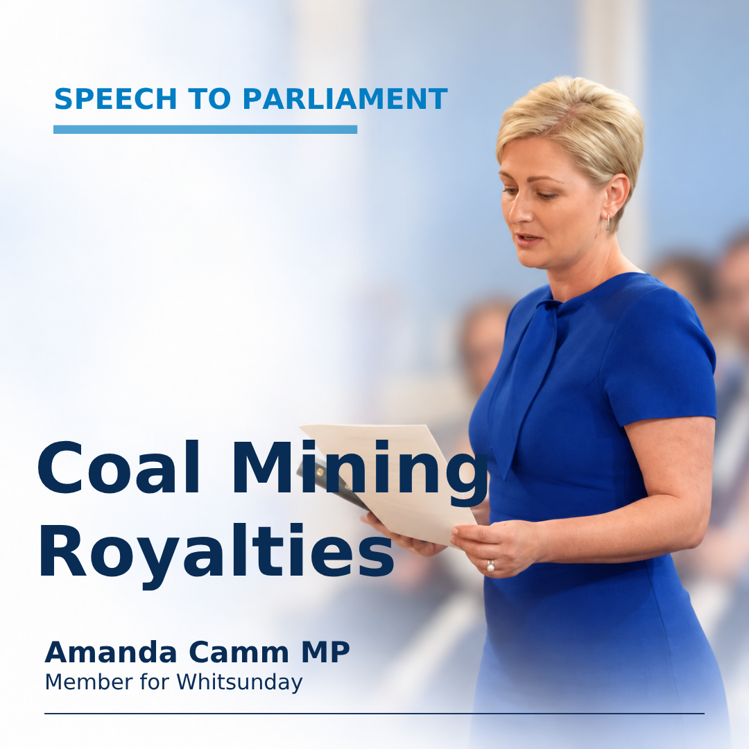 Coal Mining Royalties - Speech to Parliament