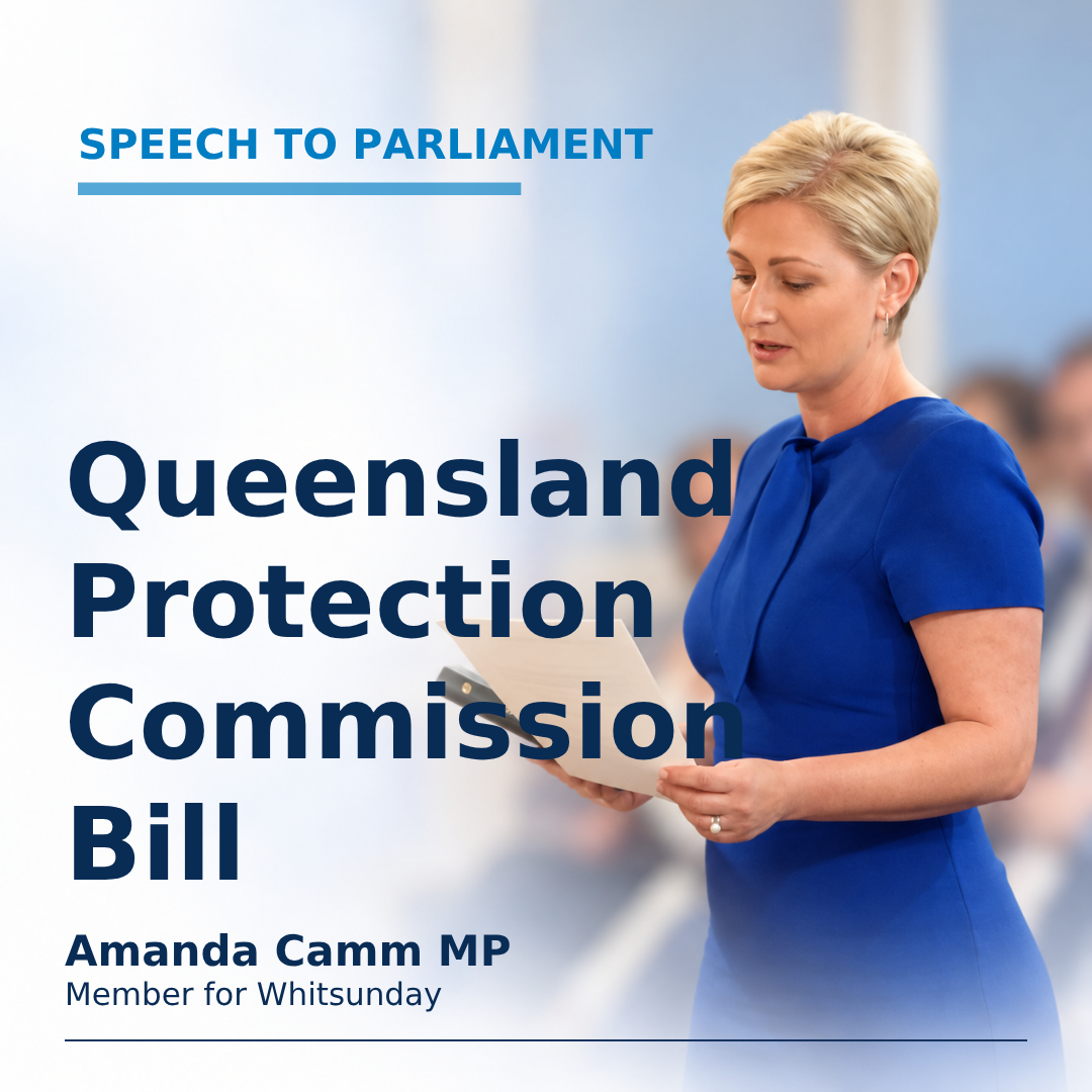 Queensland Protection Commission Bill - Speech to Parliament