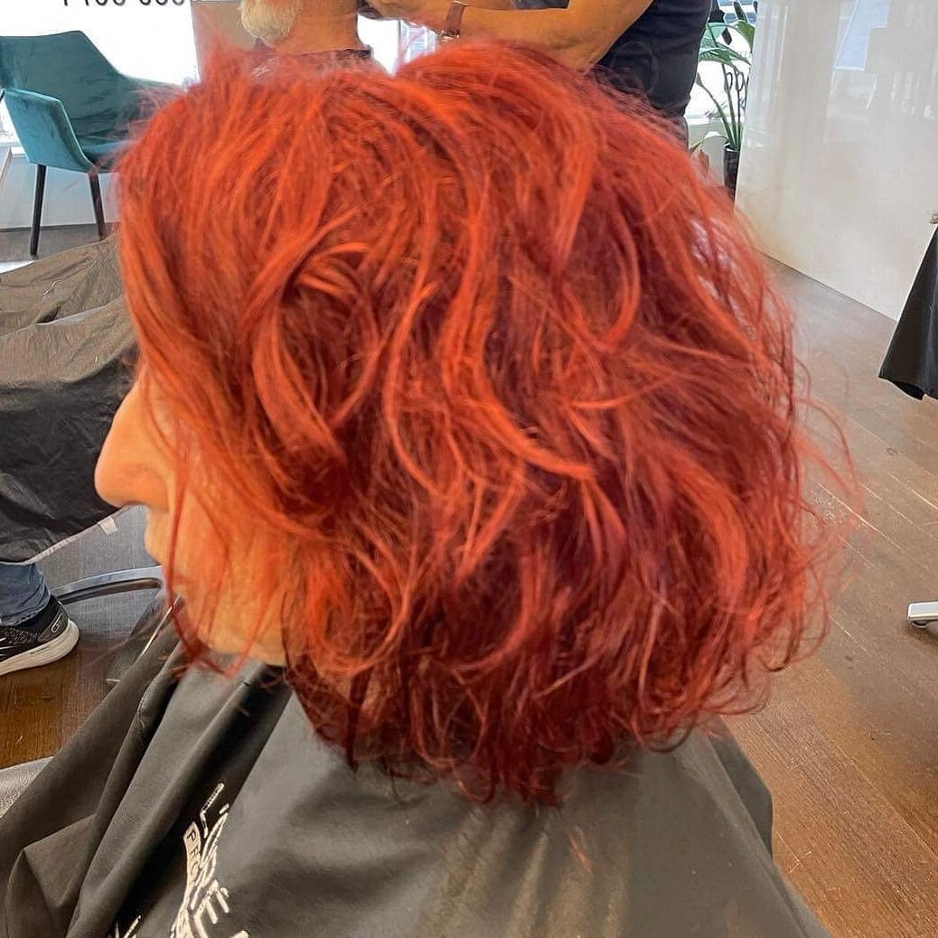 Look at this colour and cut ❤️❤️❤️ - stylist Sandy 
-
-
-
#hair #redhair #brighthair #love #loreal #newhair #melbourne #hair #hairdresser