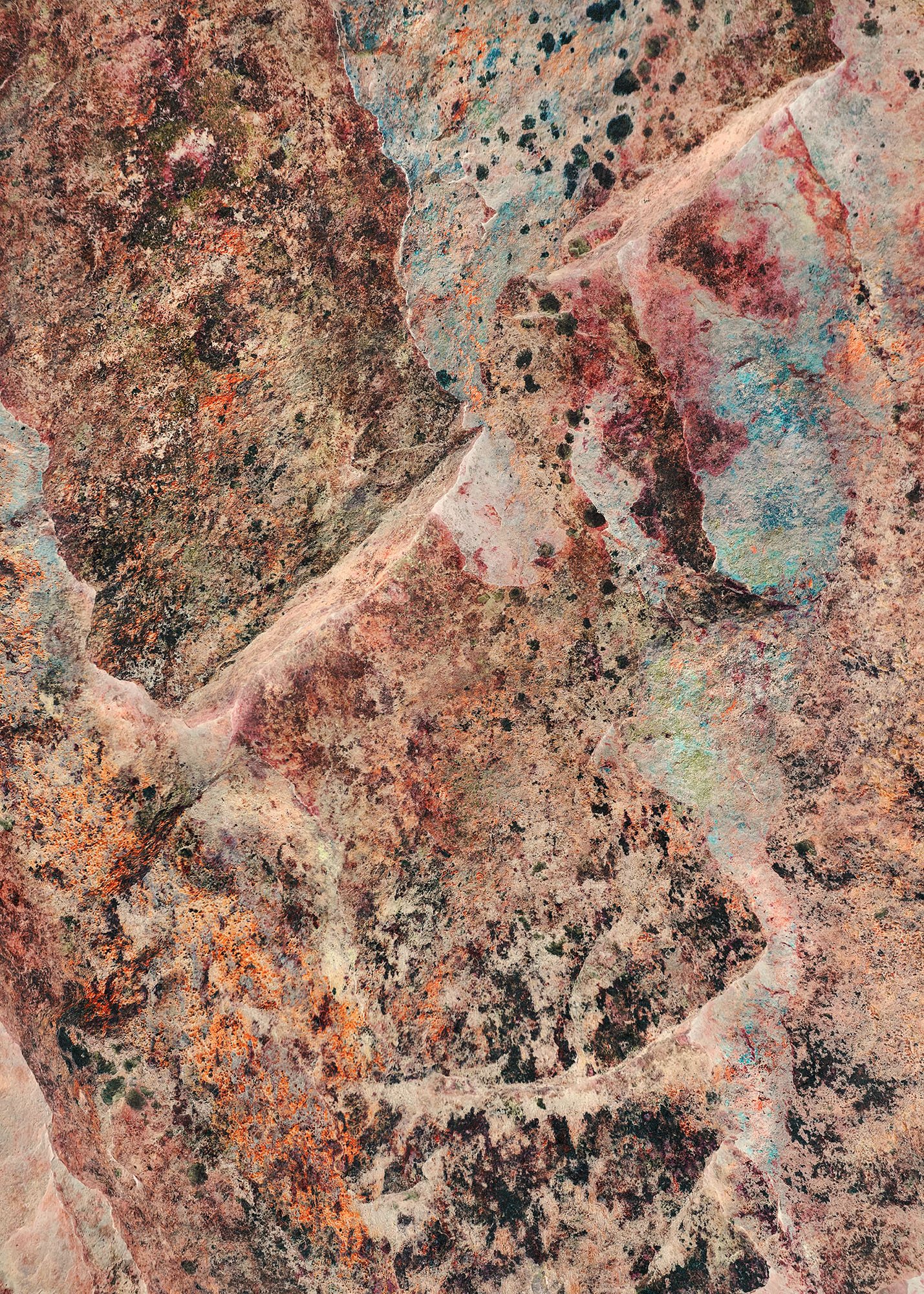 Hong Kong Rocks, Lugard Road #18, 2026, awarded at FAPA 2026, Professional Abstract category