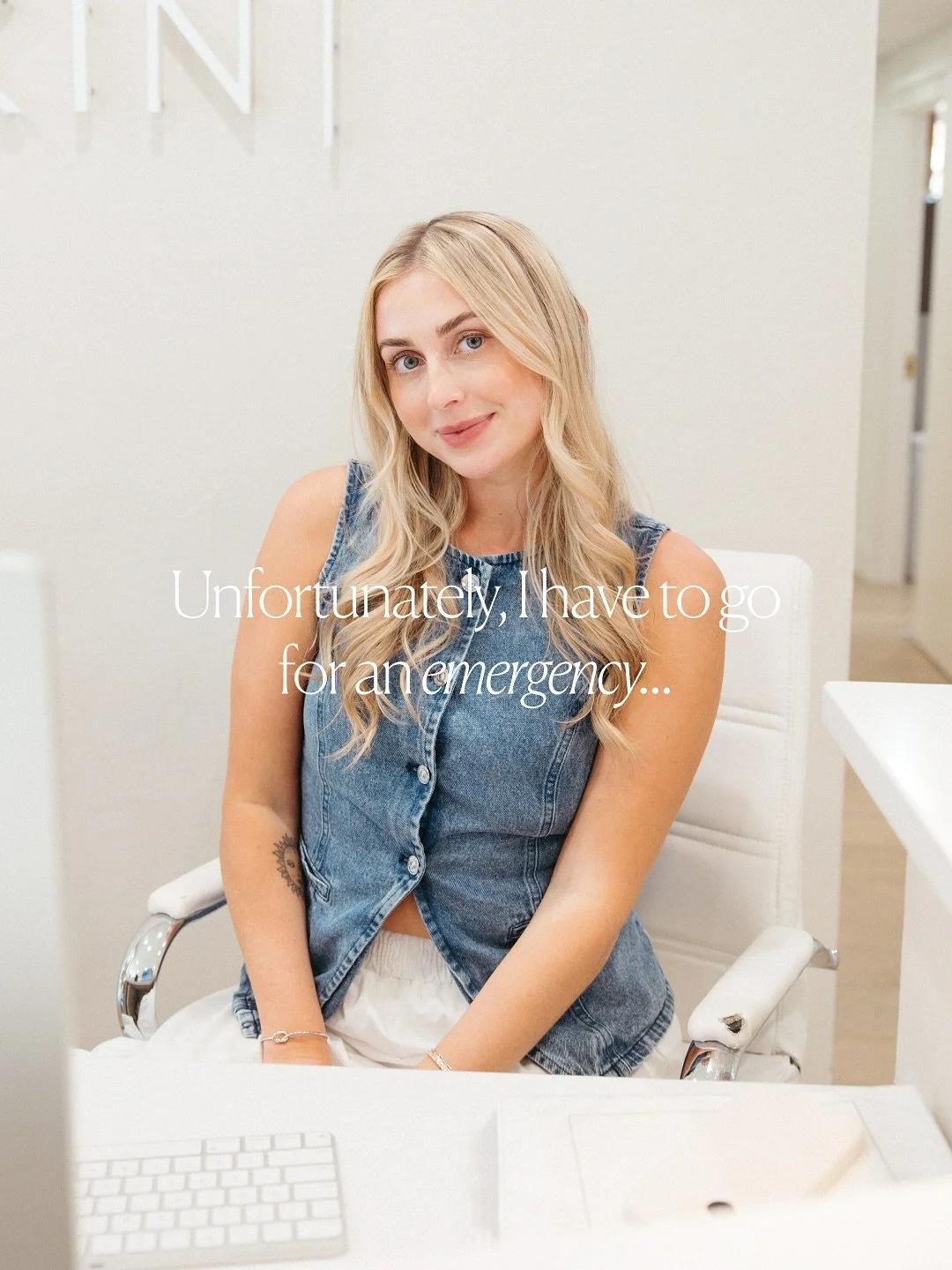 Unfortunately&hellip; I do have to go. It&rsquo;s an emergency 😌💉

Swipe to see what kind of emergencies we take very seriously &rarr;