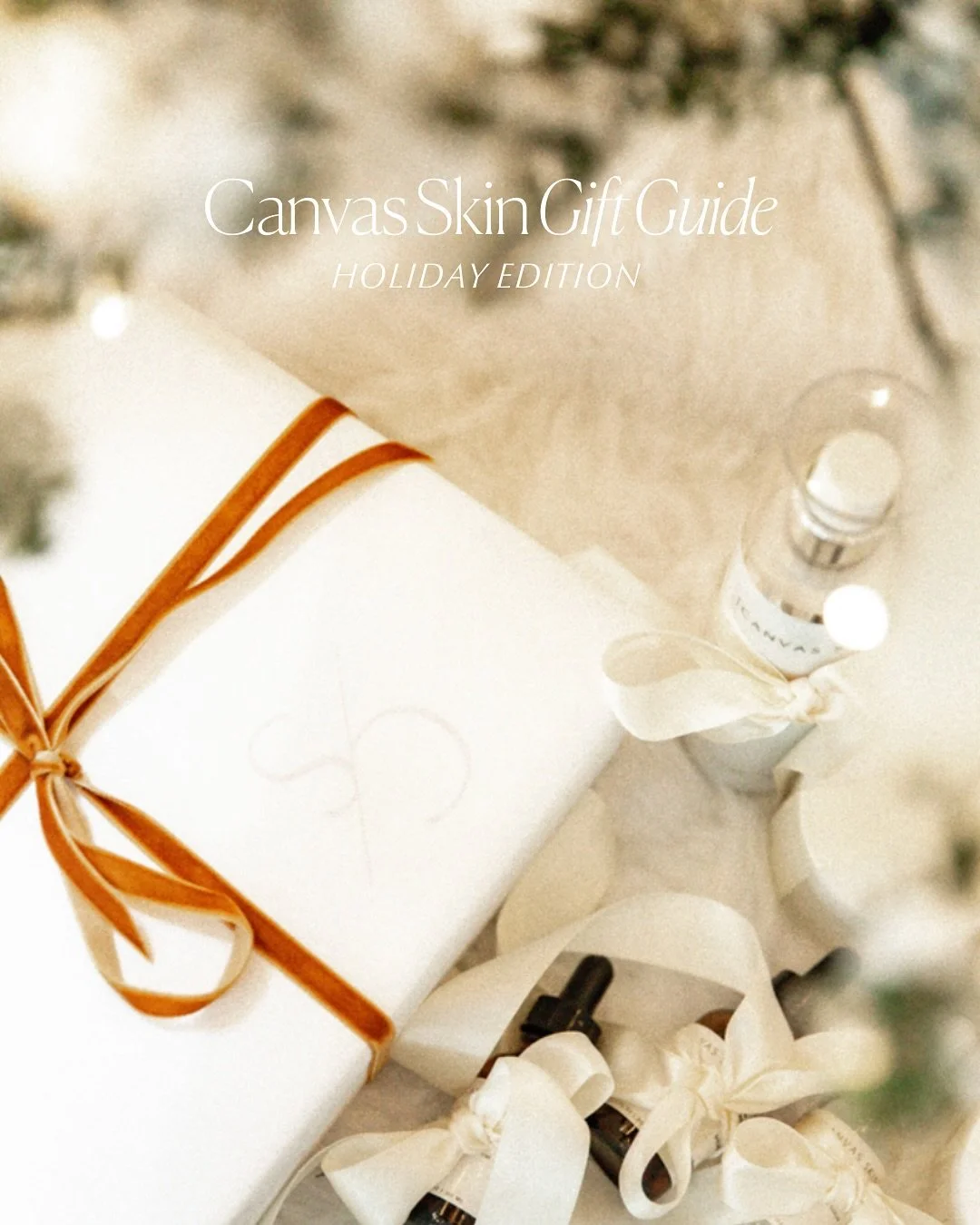 Your Canvas Skin gift guide is here 🎁 From everyday essentials to little luxuries, we&rsquo;ve curated the easiest gifts for anyone on your list. 

Glow, hydration, self care, wrapped up and ready.

#CanvasSkin #SkincareClinic #SkinHealth #GlowGette