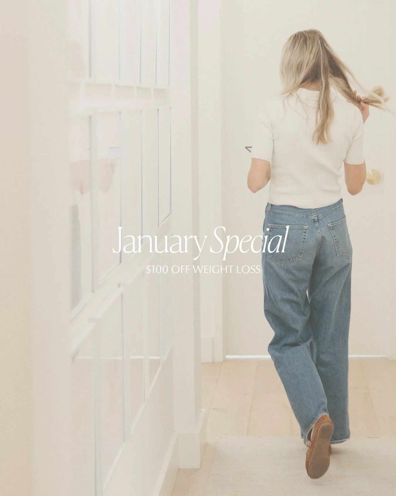 ✨ If weight loss is on your 2026 vision board, this is your sign 

🤍This month only: $100 off Semaglutide + Tirzepatide

📞 Call to book your weight management touch base &amp; get your vial today!!