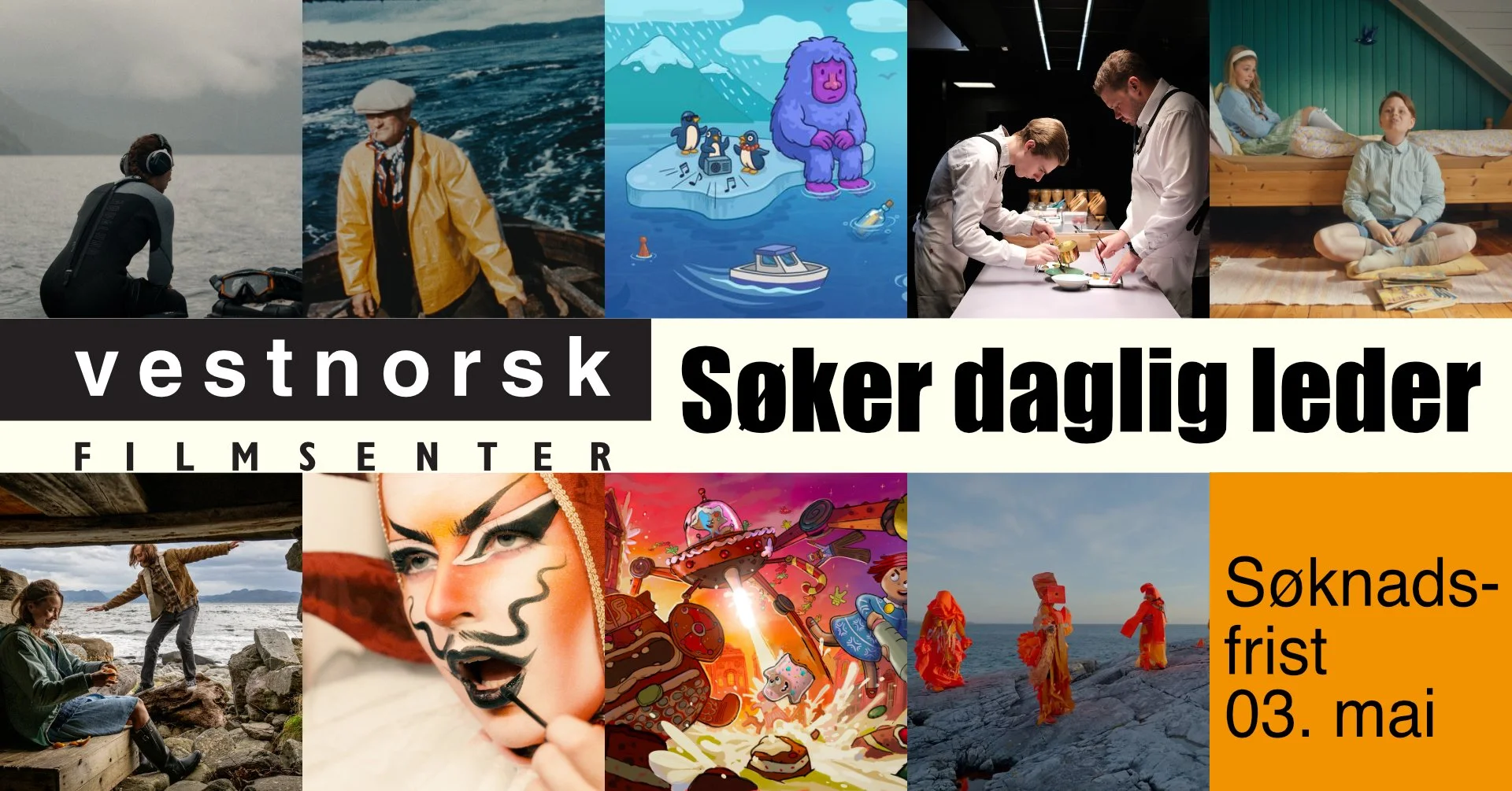 Vestnorsk filmsenter søker daglig leder