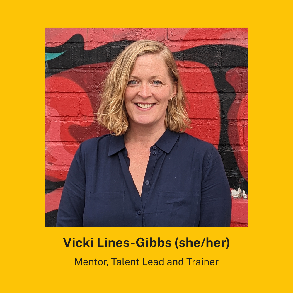 Vicki specialises in opening career pathways and developing essential professional skills. She was the Gritty Talent lead on the inaugural Skills Bootcamps in Virtual Production in partnership with the University of Bristol and My World,  devising an