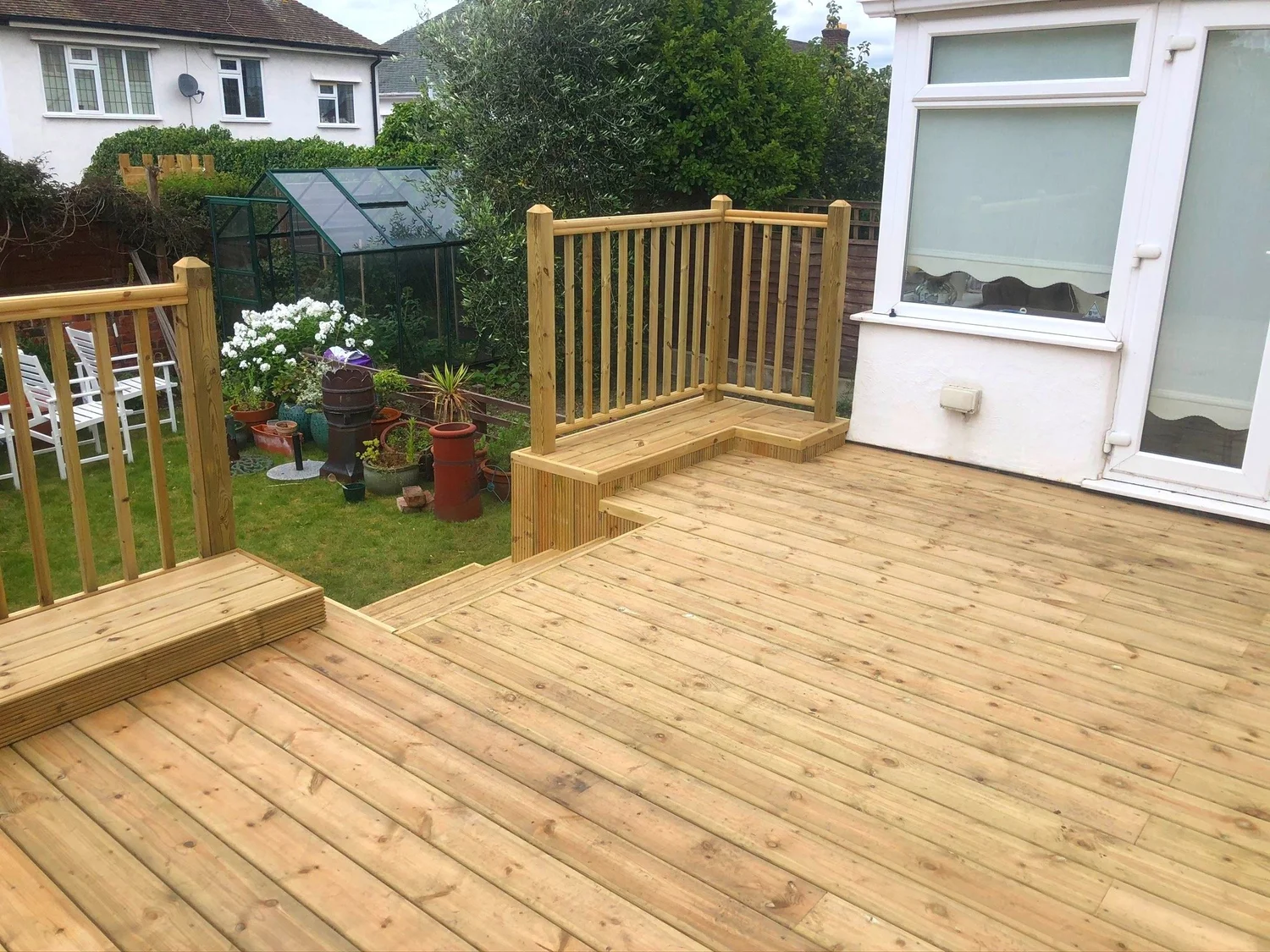 Wooden Decking Installation — Clearview Decking
