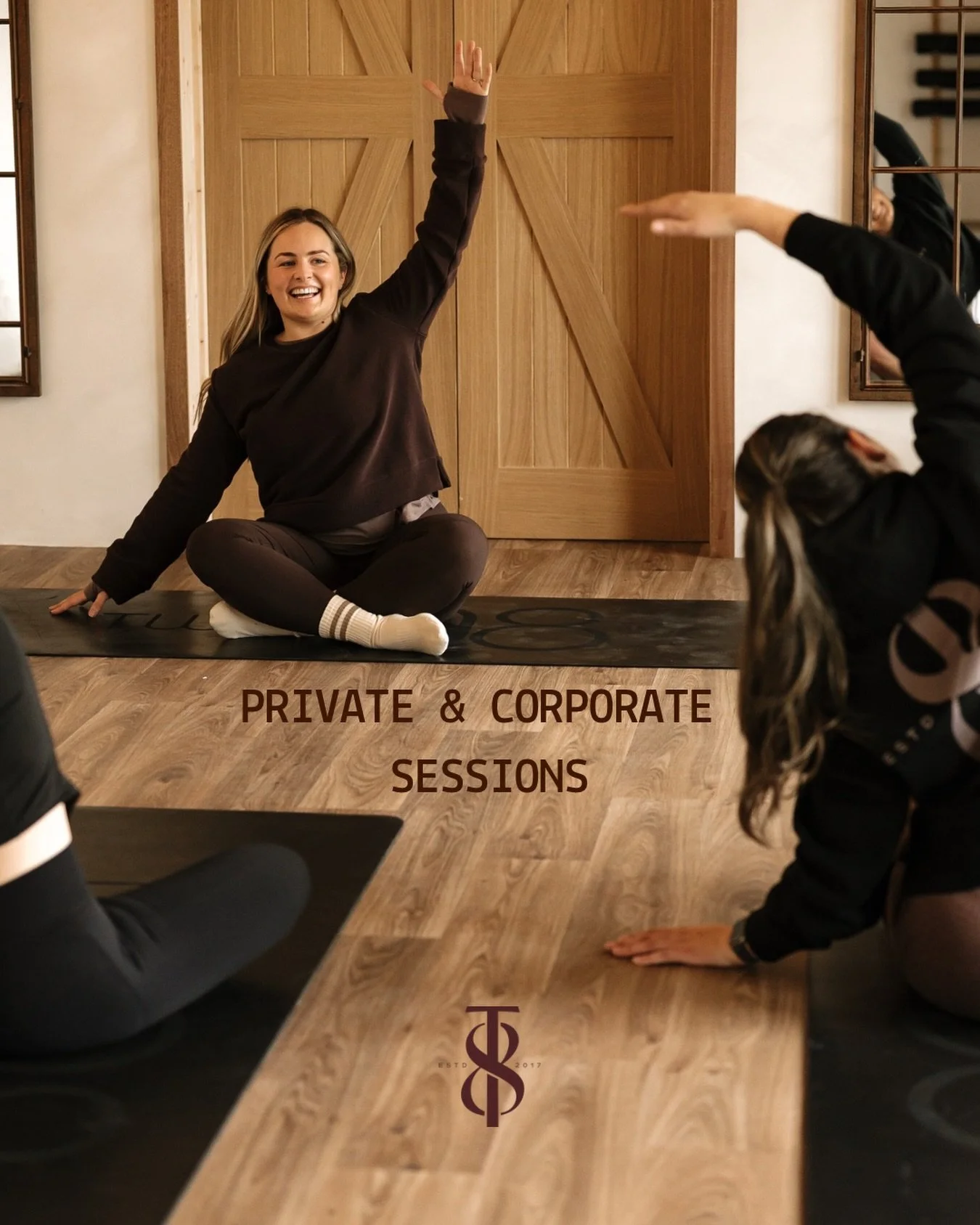 Private &amp; Corporate Sessions at TWELVE08 🌾

We offer one off or regular private sessions for groups - from corporate wellbeing and team sessions, to more social occasions like hen parties or birthday celebrations.

Choose between a 50-minute cla