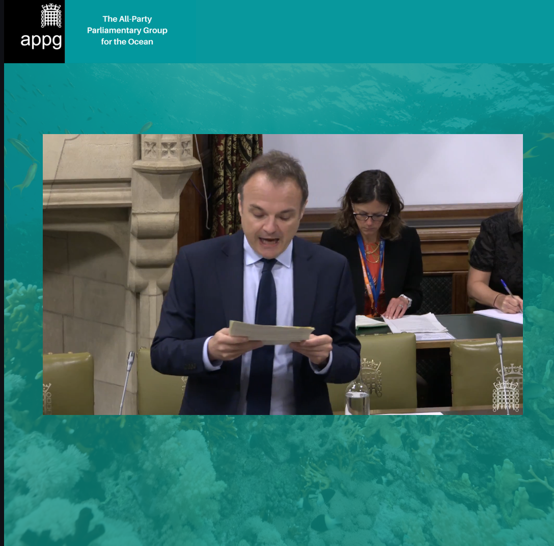 APPG Vice-Chair leads debate on ocean conservation and stewardship