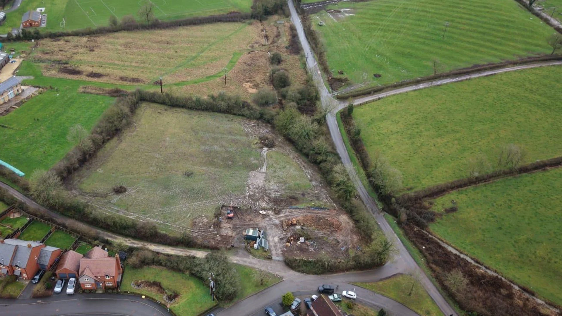 napton self build site