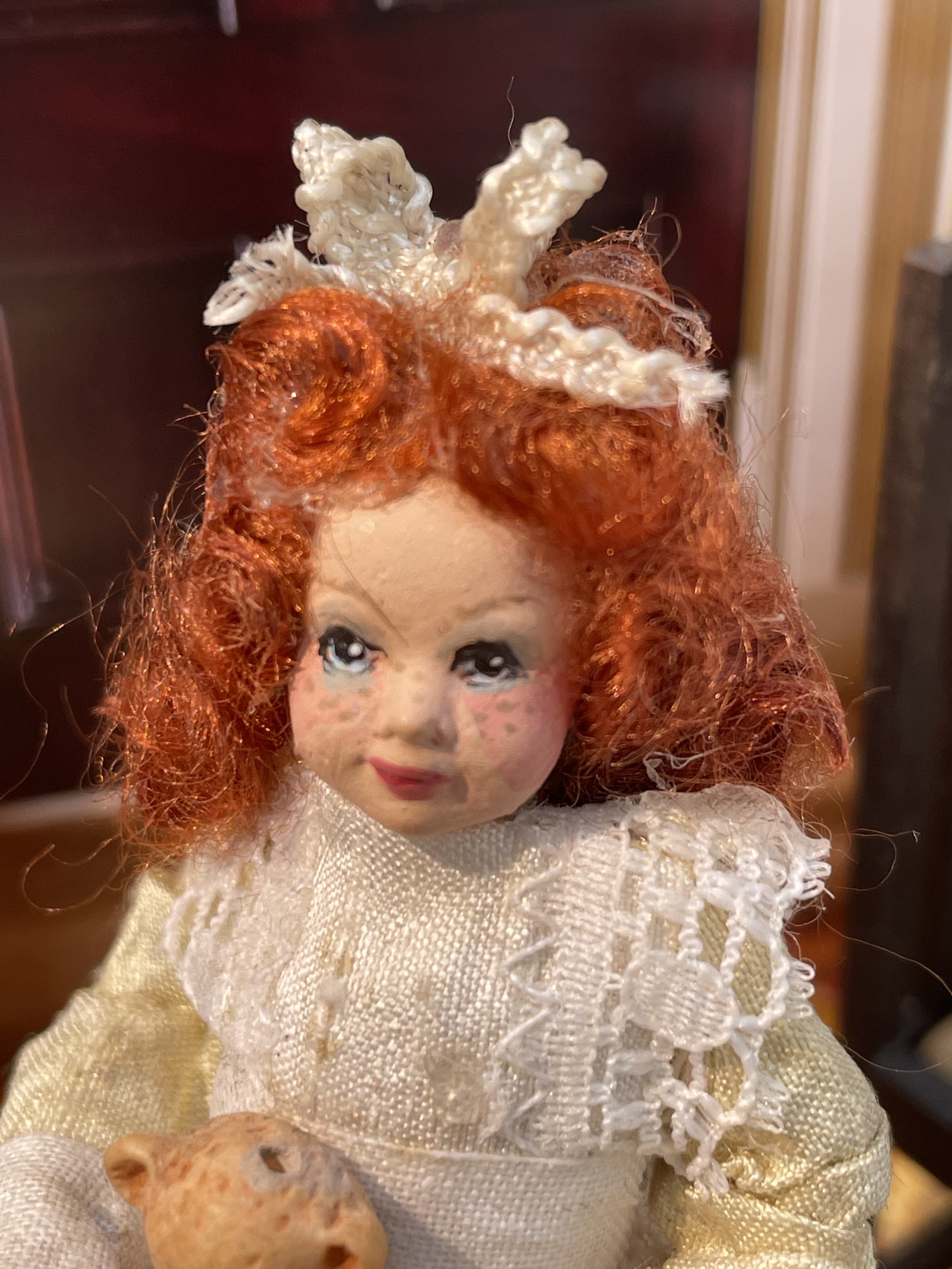 Girl with freckles