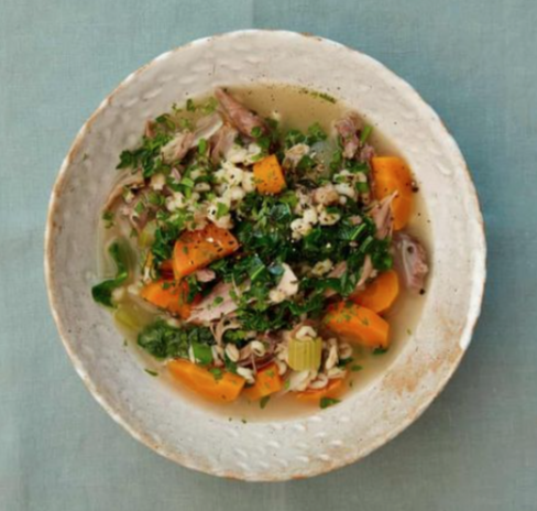 Lamb Shank &amp; Barley Soup: A Beautiful Winter Warmer