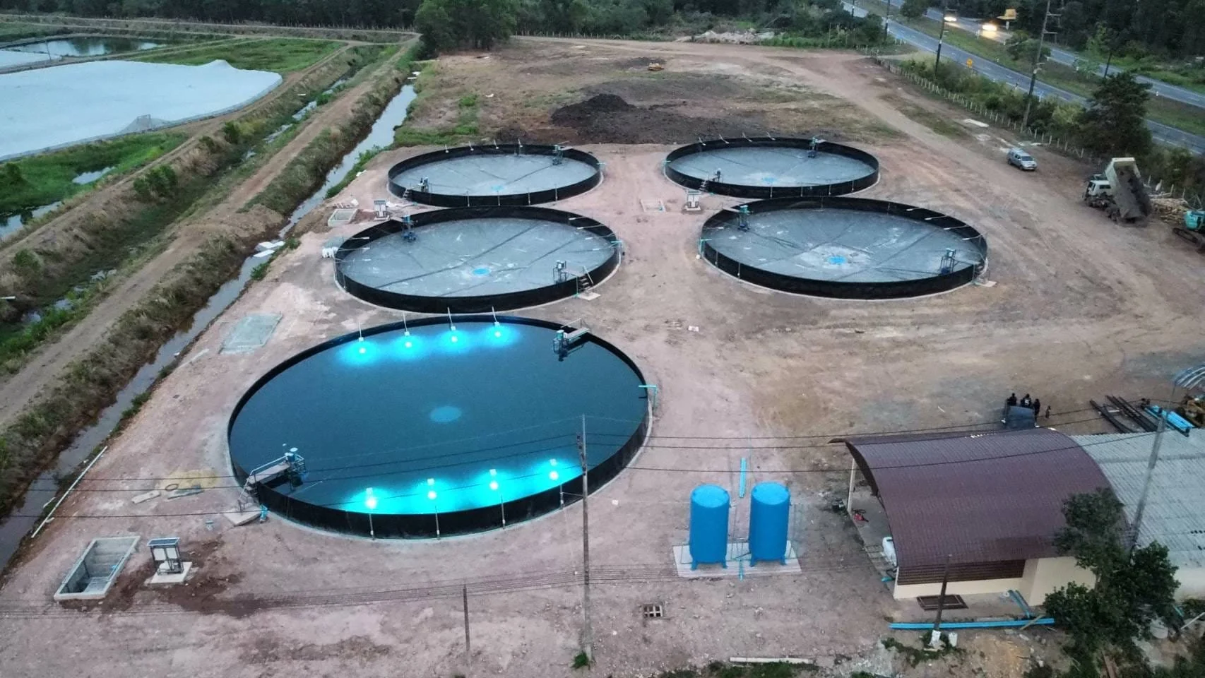 Completed RYNAN Aquaculture Project in Thailand - Tason Farm