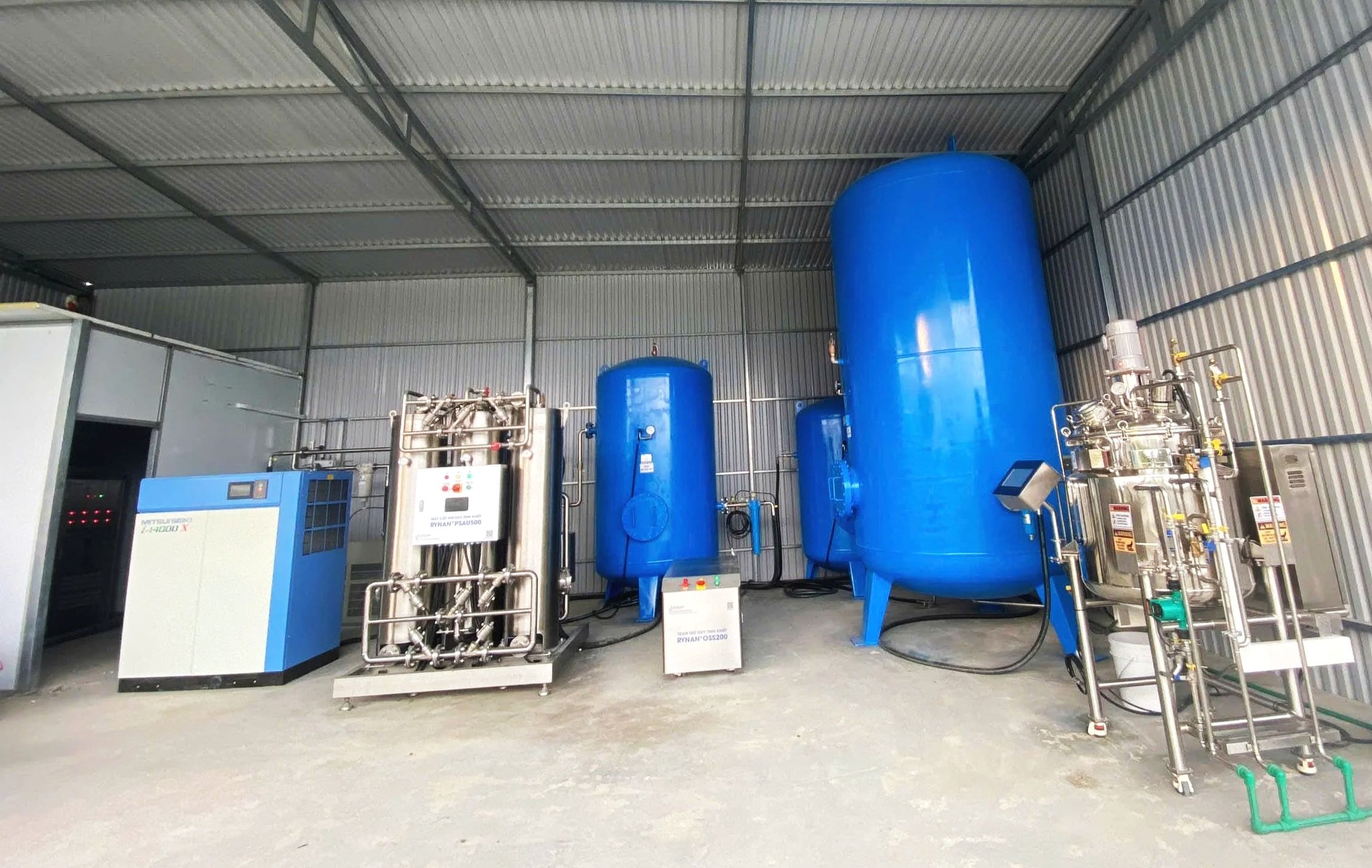 RYNAN Aquaculture - Oxygen Generator system
