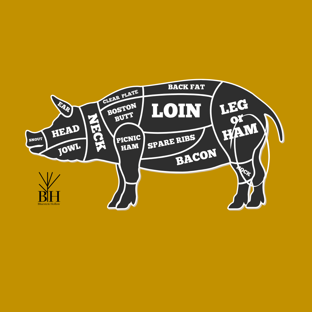 Pork Rip Part Pork Meat Cuts Parts