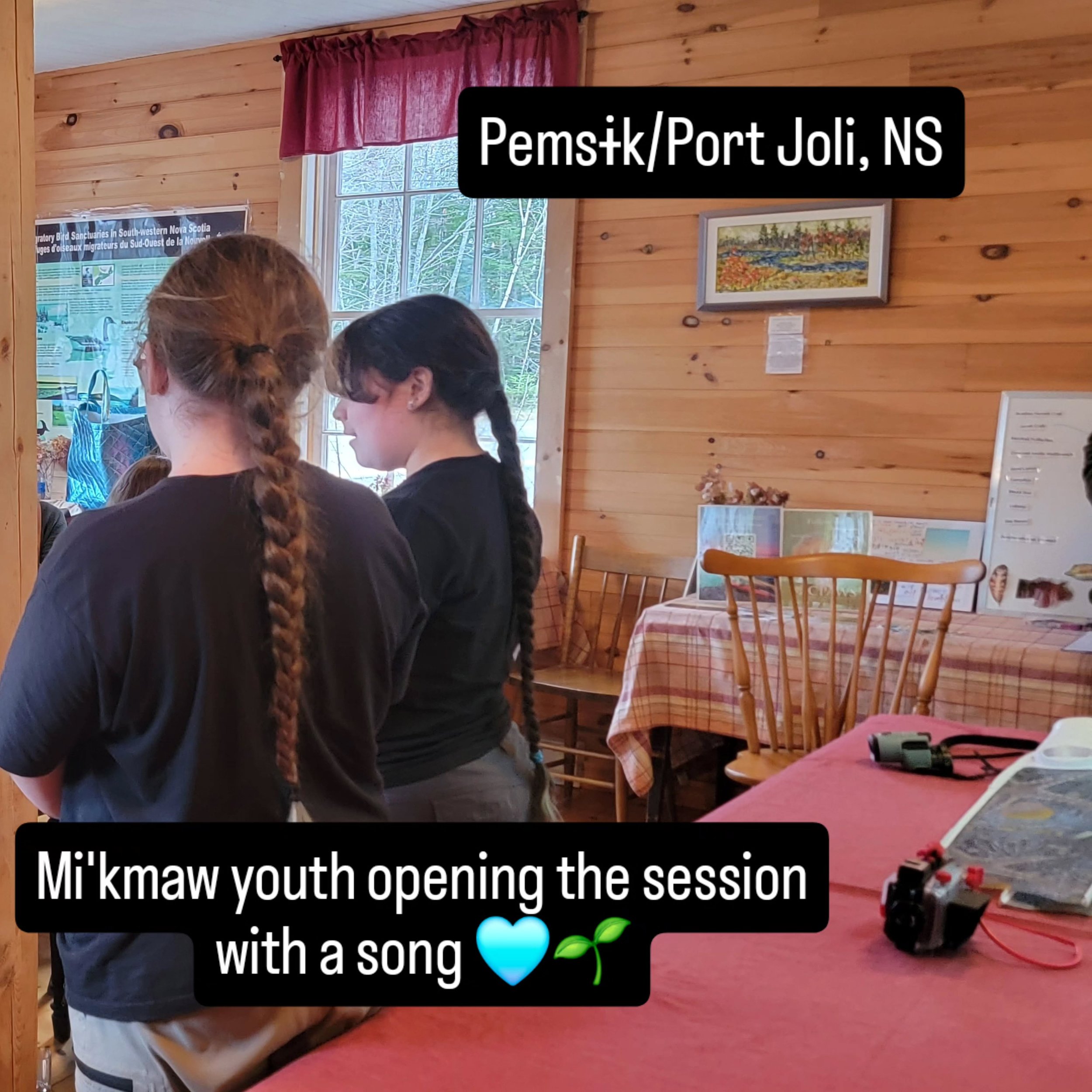 Wow-weee!! It's been a busy month &amp; summer is fast approaching!

Fieldwork(in the ocean) has officially begun in the Pemsɨk area (though on land it runs year-round). We started things off with a Nukumi's Teachings event at the Port Joli Community