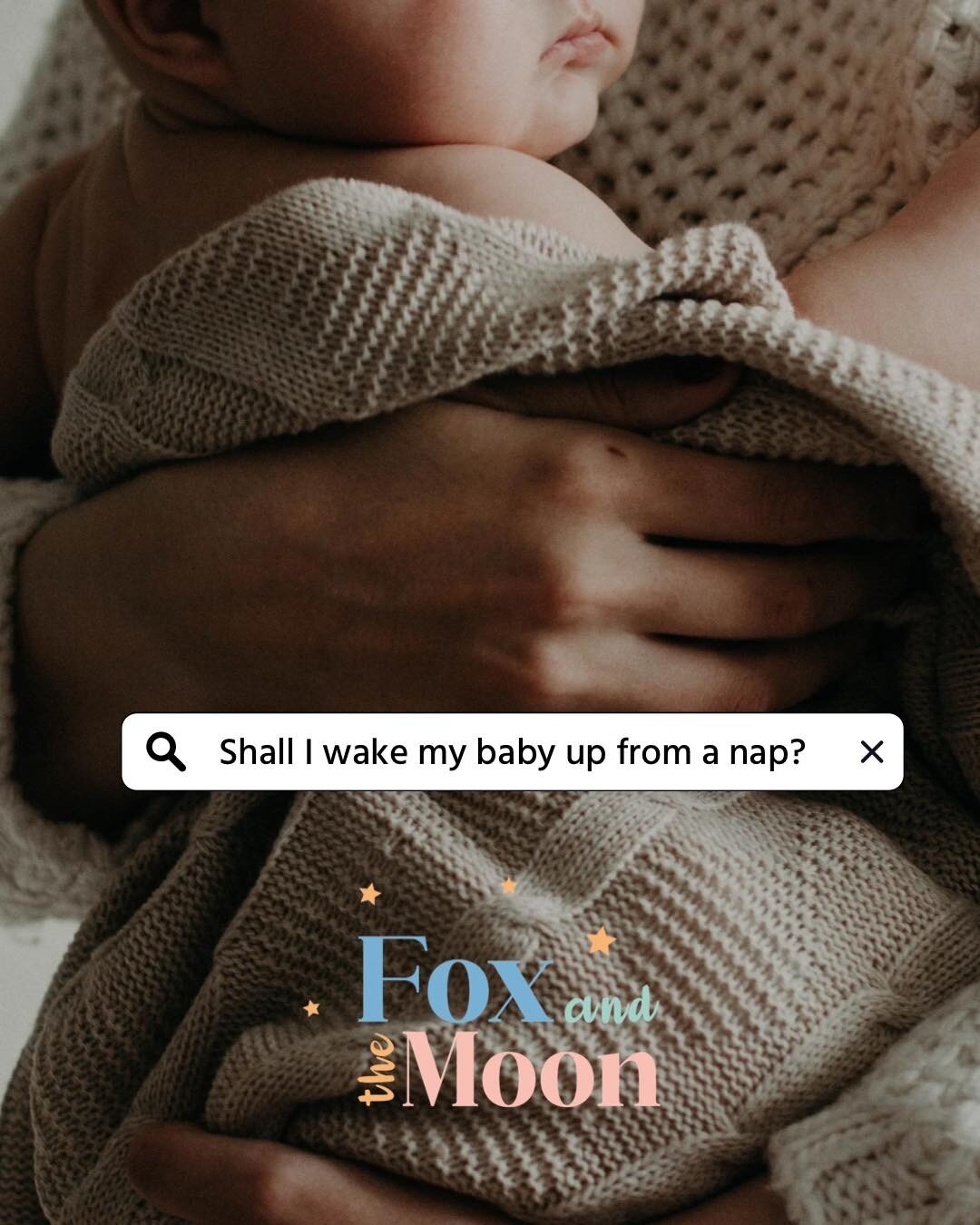 Shall I wake my baby up from a nap?

There are two reasons to wake from a nap in my opinion&hellip;

✅To protect bedtime 

✅To protect the next nap

Naps happen when sleep pressure builds so much that the baby needs to sleep to relieve that pressure 