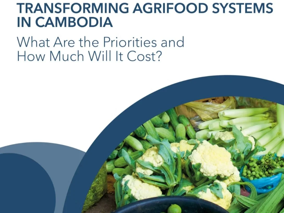 What is the cost to transform food systems in Cambodia?