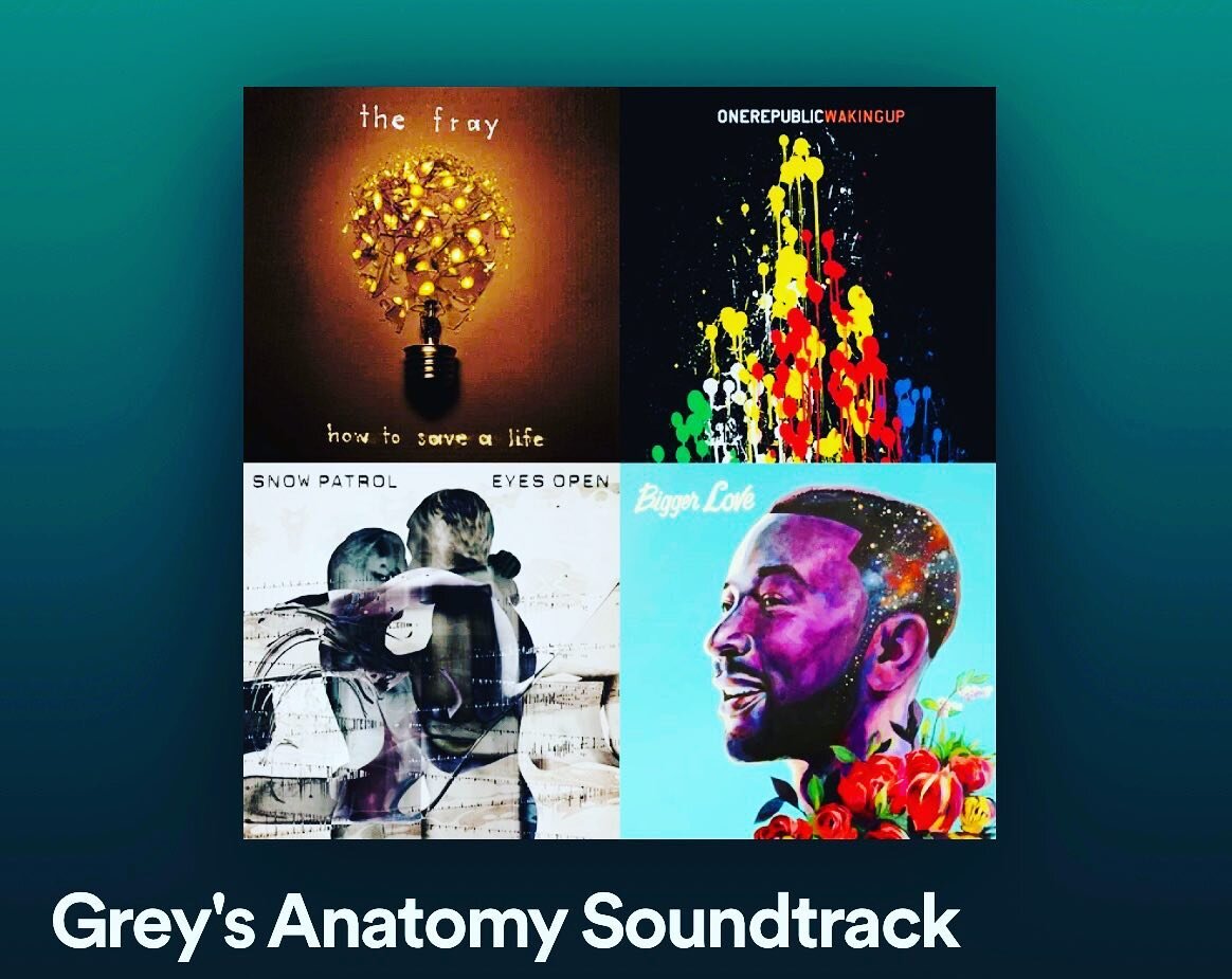 Happy Thursday everybody! I&rsquo;m so pleased to be featured on the Greys Anatomy playlist on Spotify. It has so many great tracks on it so do be sure to check it out! #womeninmusic #womeninmusicbusiness #femalewriters #diymusician