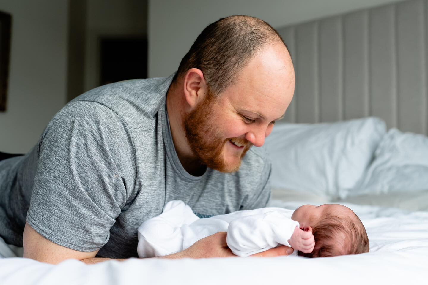 Dads 💛 joy, pride &amp; protection.

Dads can sometimes take some time to warm up to the idea of doing a photoshoot but it&rsquo;s so beautiful when they take part.

Have a newborn or are expecting this year? DM me today to book in your session. 

#