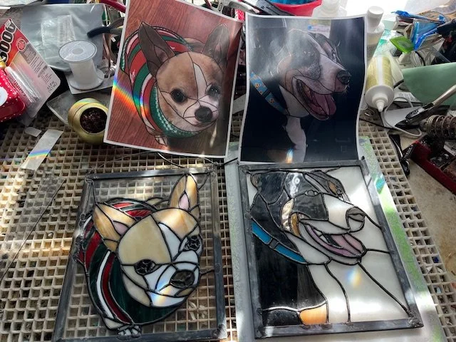50% Final Payment on 2 Memorial Dog Portraits