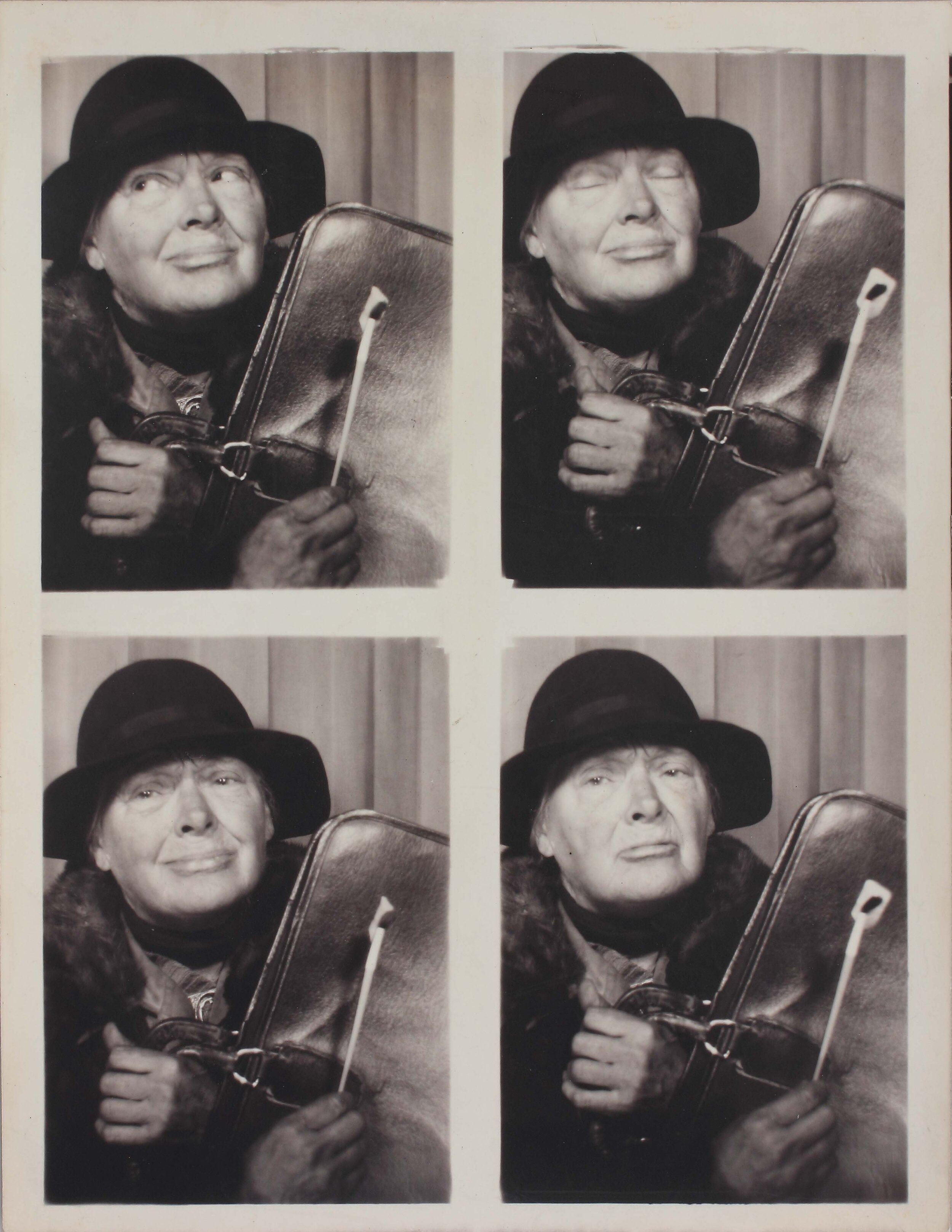 Lee Godie photobooth photo