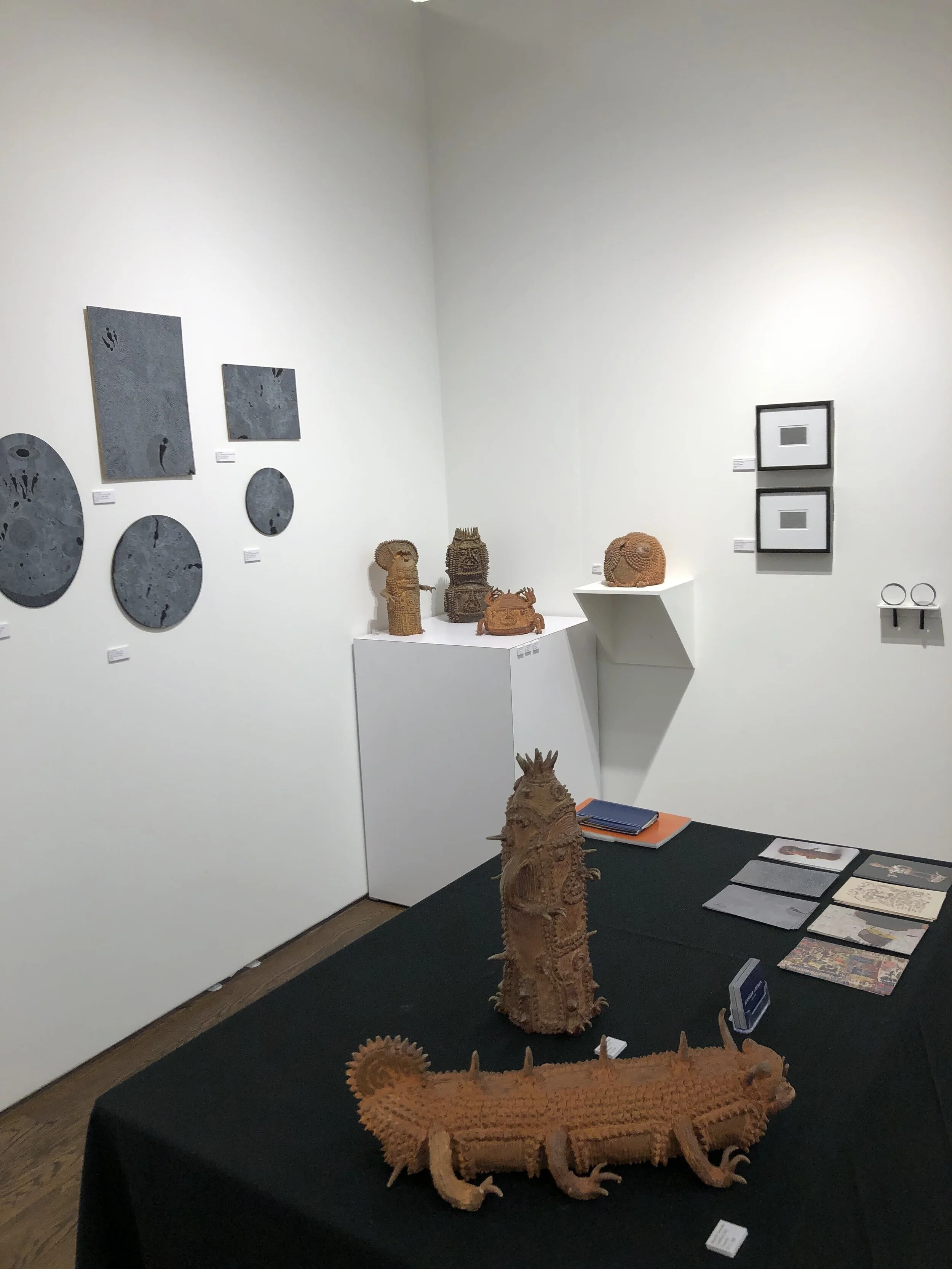  New York Outsider Art Fair booth 2019  