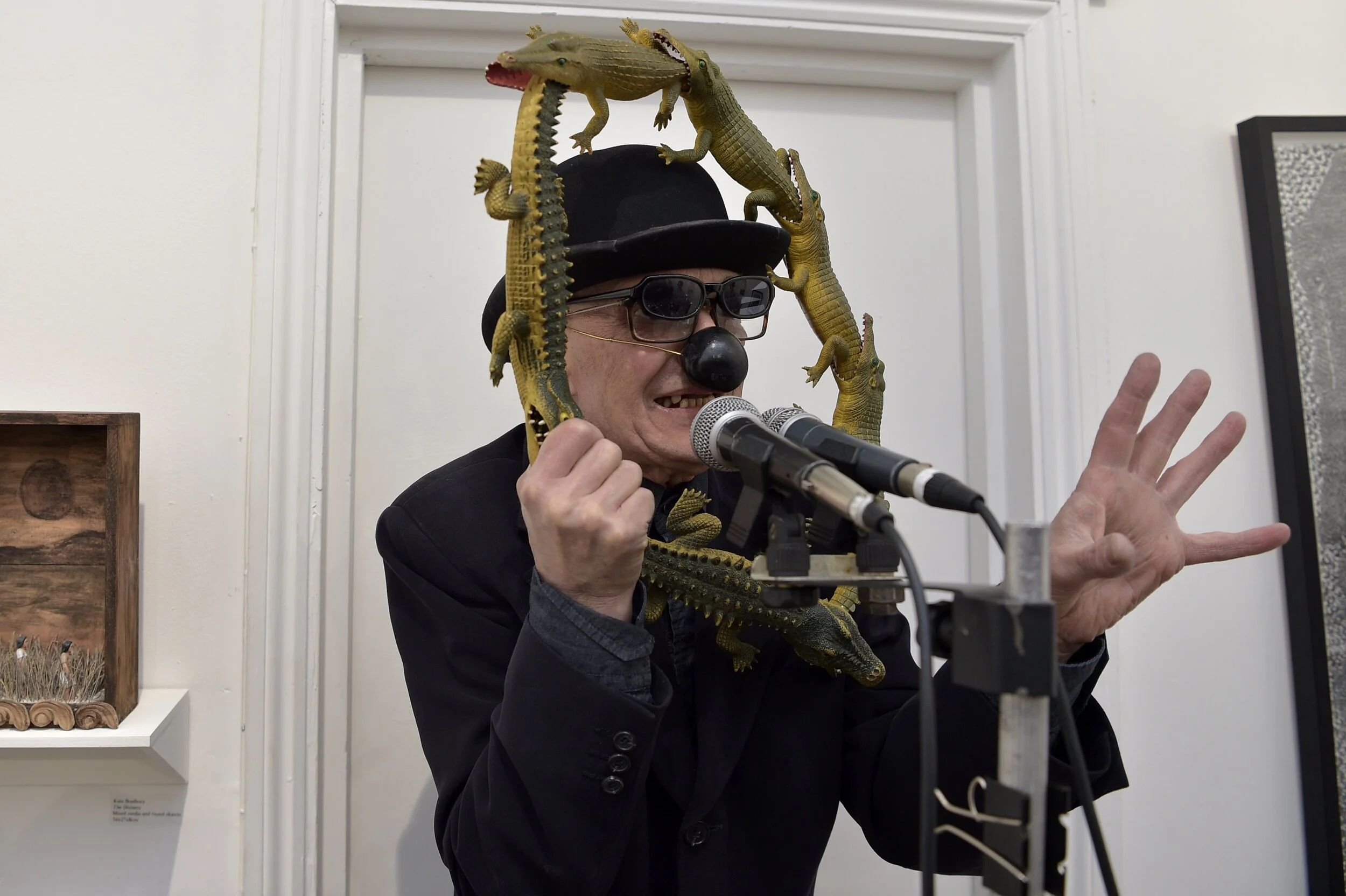  Performance at Kate Bradbury’s launch night. Photo by Andrew Hood 