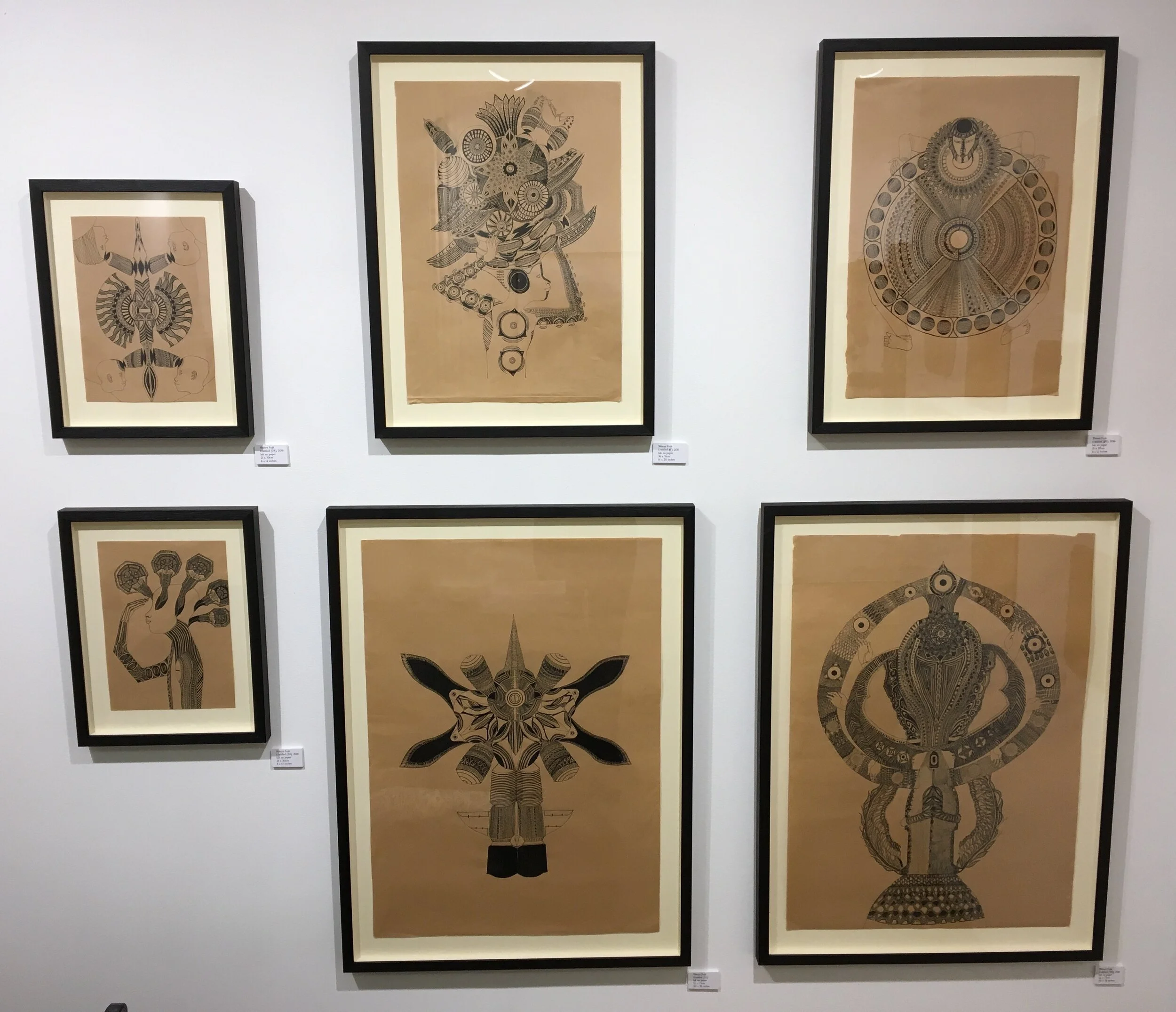   Shinya Fujii at Outsider Art Fair New York 2018  