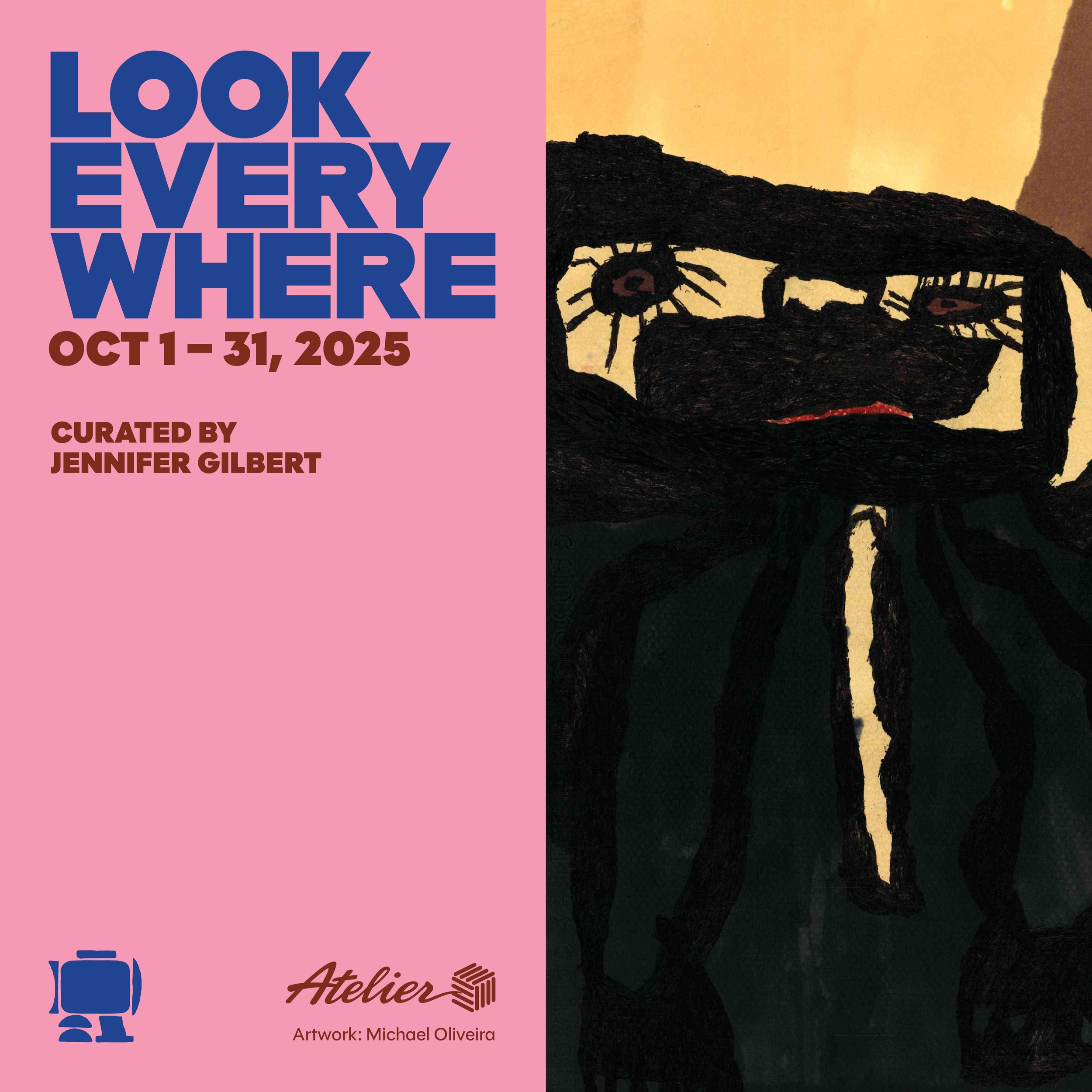 NOW CLOSED | ‘look everywhere’ FEATURING 33 AMERICAN ARTISTS
