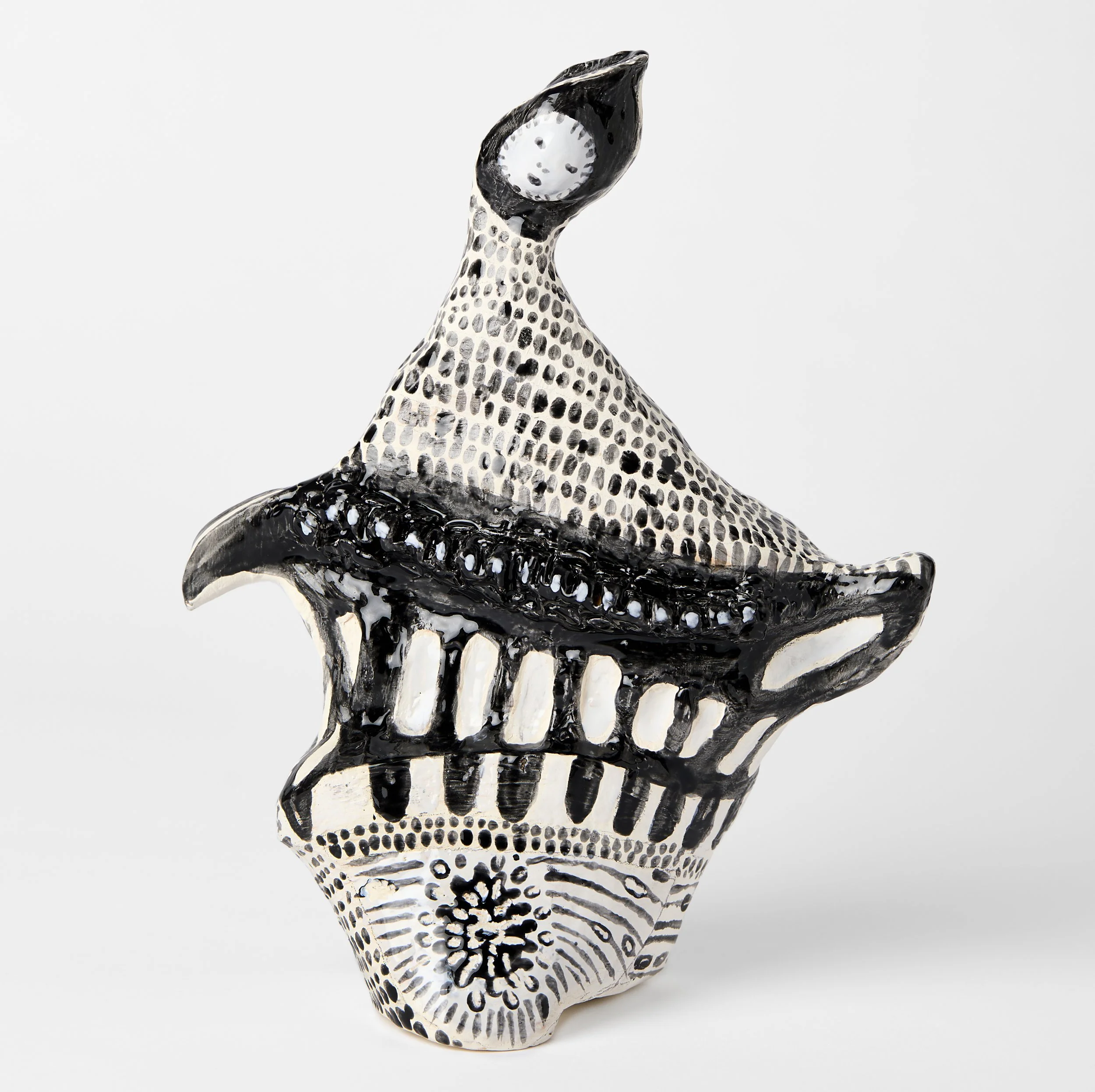 Terence Wilde, Smiling on the Inside, 2025, Ceramic, 21x10x26cm. Photo by Laura Hutchinson crop.jpeg