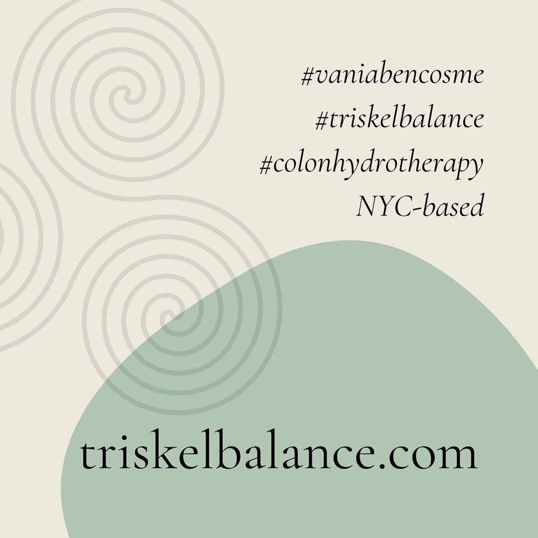 Vania Bencosme is a colon hydrotherapist based in NYC. Triskel Balance offers a wholistic healing space focusing on mind, body and spirit from the inside out.

We welcome you to visit triskelbalance.com (link in bio) for bookings more info.

#triskel