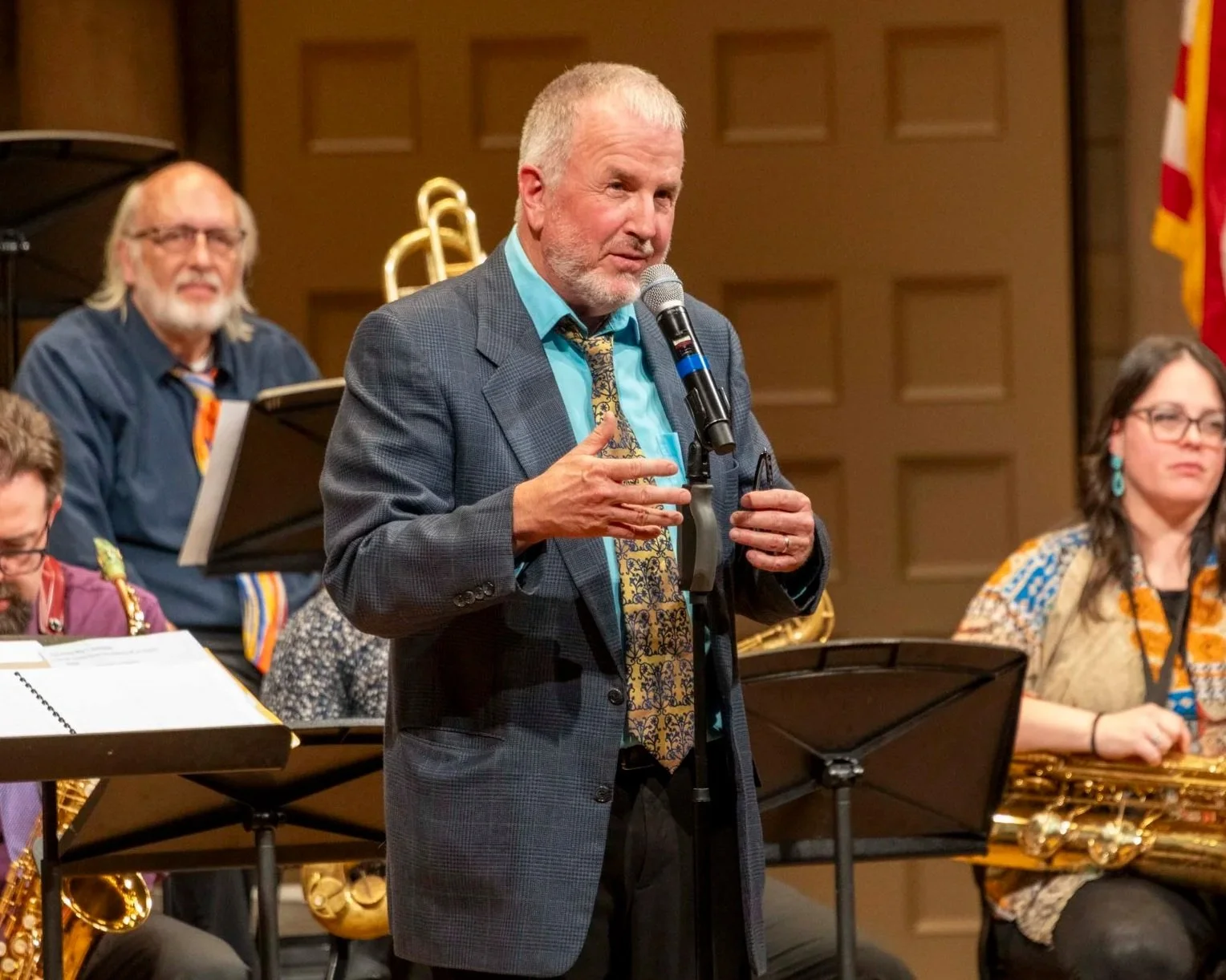 Artistic Director Paul Ferguson at the Maltz Performing Arts Center, 5.1.2026; Photo credit: Doug Klein