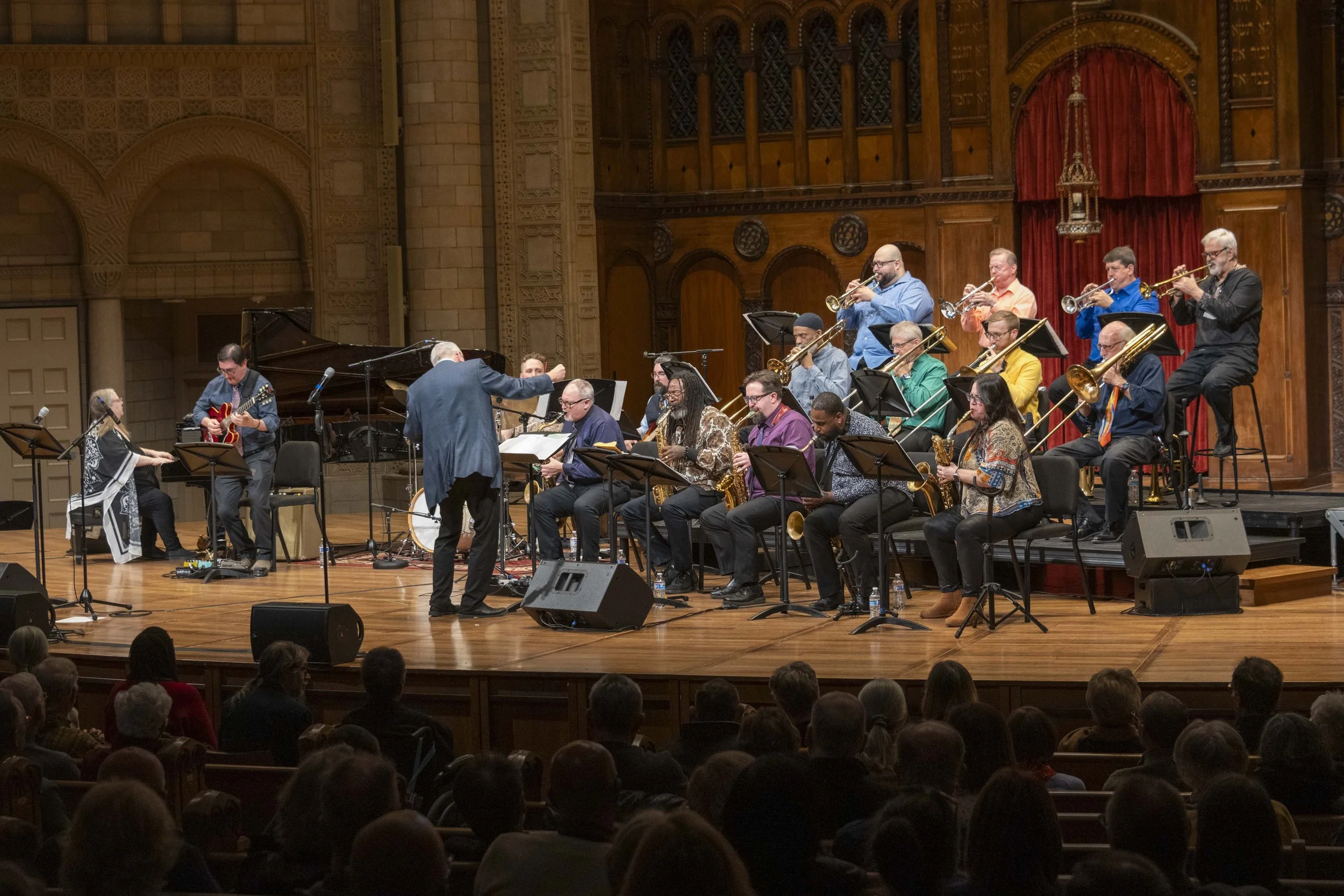 Full orchestra at the Maltz Performing Arts Center, 5.1.2026; Photo credit: Doug Klein