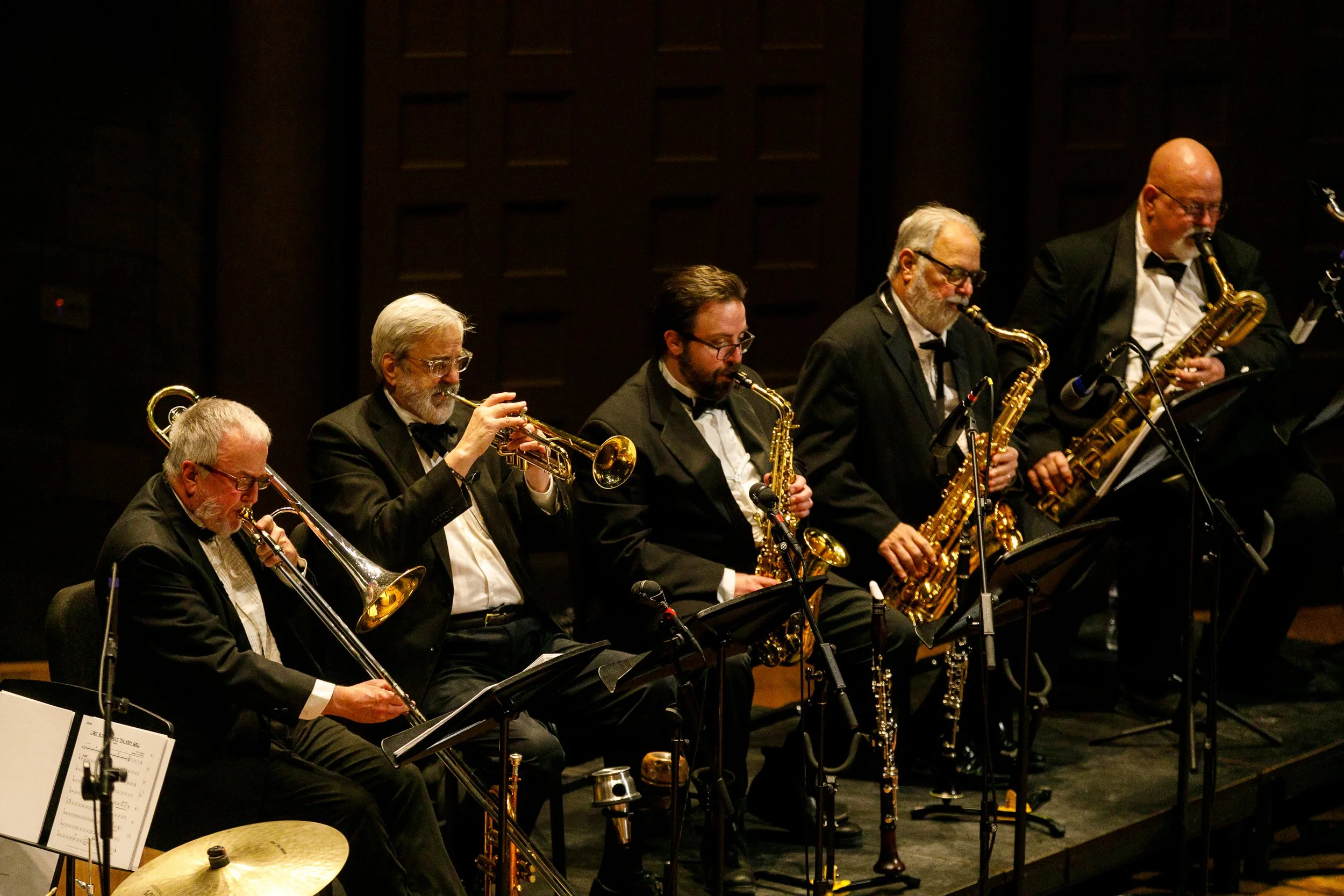 CJO horn section at Maltz Performing Arts Center 1.24.2026; photo credit: Emanuel Wallace