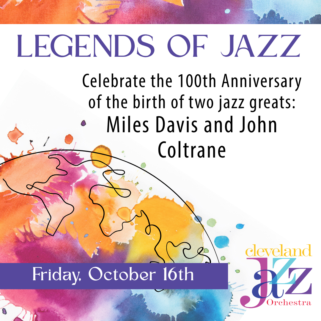 Legends Of Jazz poster for event on October 16, 2026