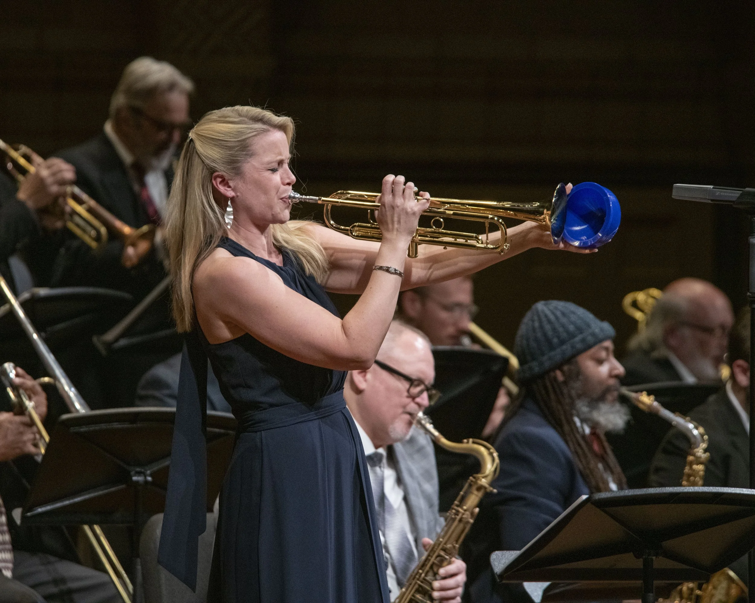 Bria Skonberg at Maltz Performing Arts Center 11.4.2023; photo credit: Doug Klein