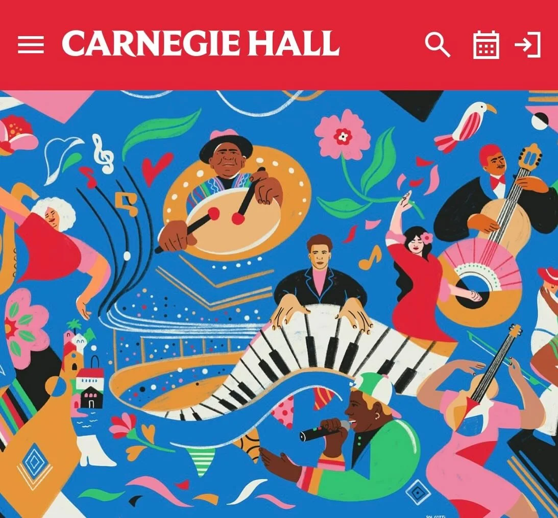 @eeras96 and I derived immense joy from co-curating Carnegie Hall&rsquo;s &ldquo;Nuestros Sonidos&rdquo; (Our Sounds) collaboration with NYU! 

We featured and joined a talented cast of NYU Steinhardt students to perform a wide array of musical style