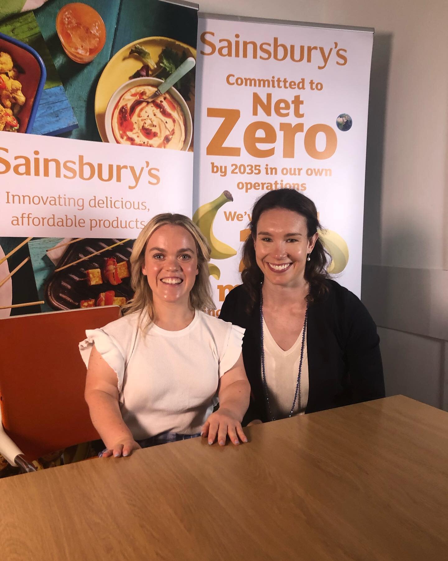 An honour to interview @elliesimmonds 5-time Paralympic gold medalist today @sainsburys to celebrate our Disability Day. We talked about Ellie&rsquo;s early mornings (spoiler: she doesn&rsquo;t miss them!), her support network, and embracing nerves, 